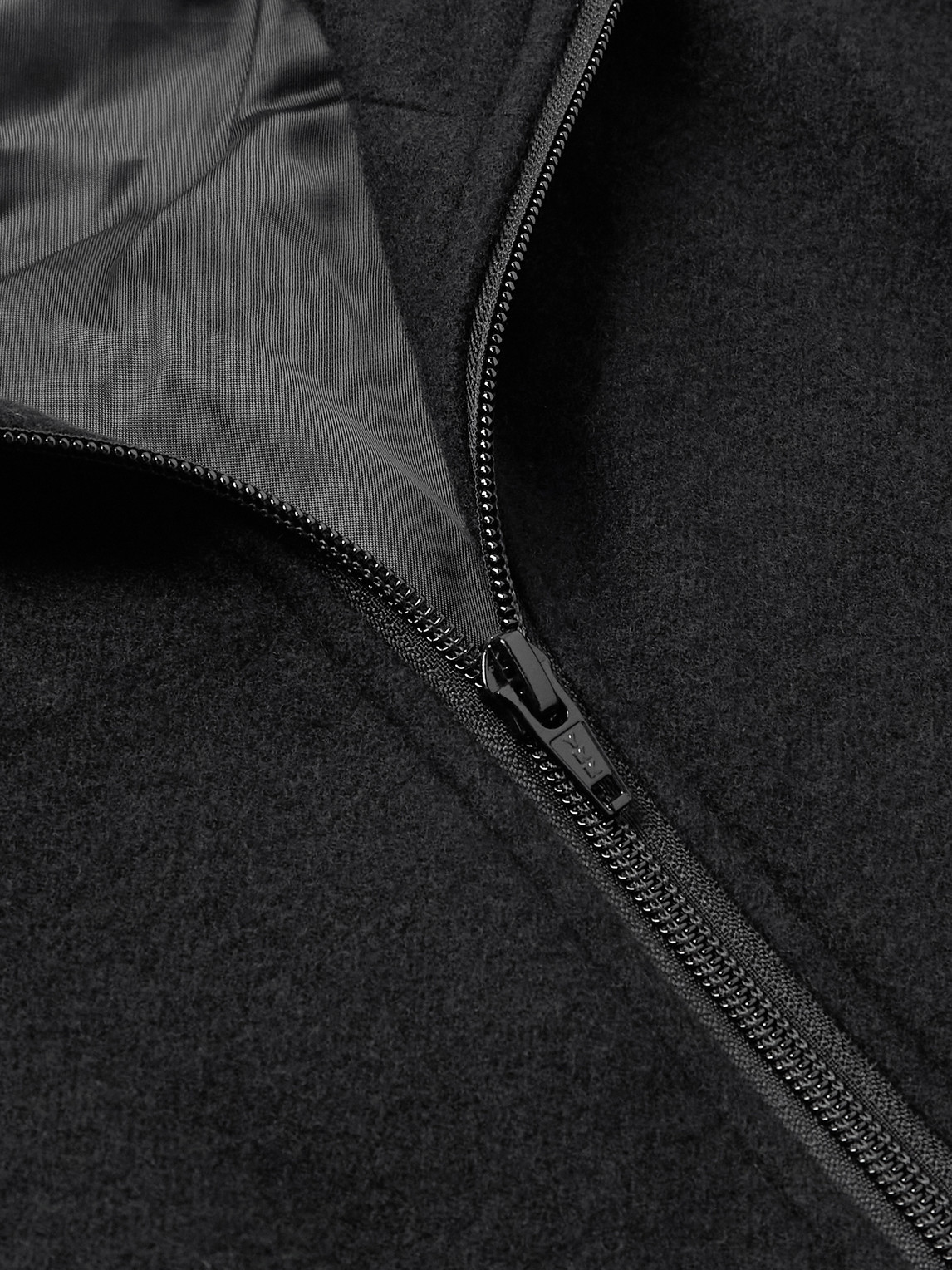 Ssstein Wool And Cashmere-blend Jacket In Black