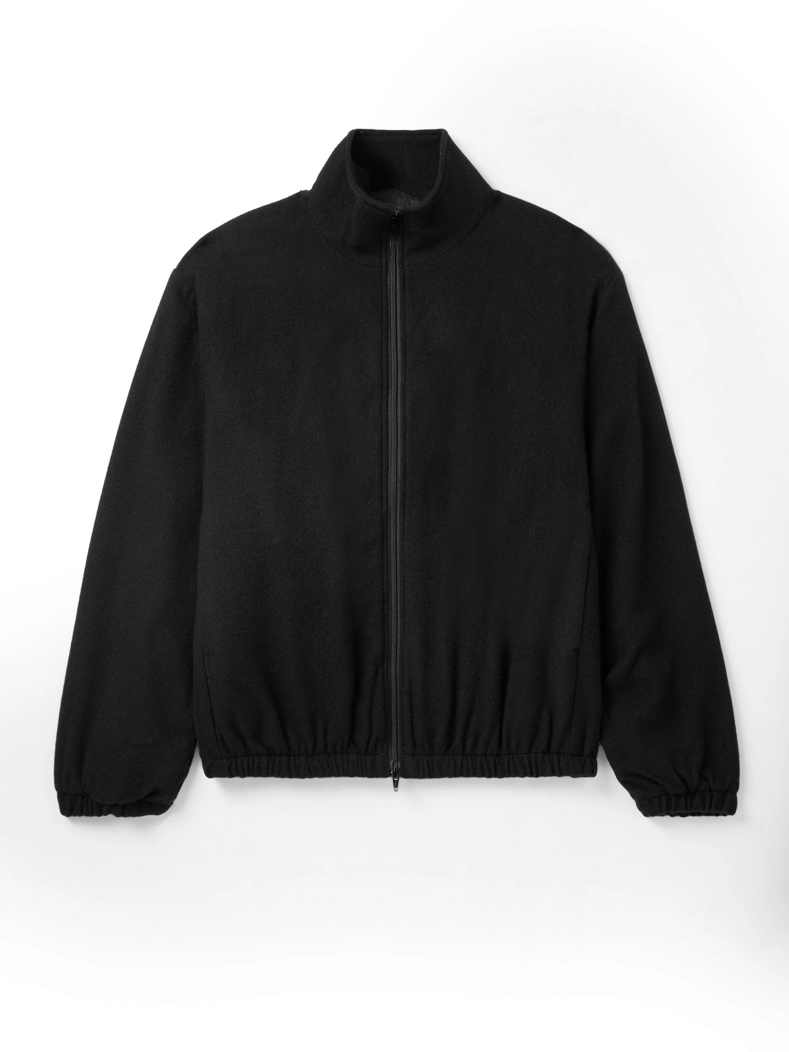 Ssstein Wool And Cashmere-blend Jacket In Black