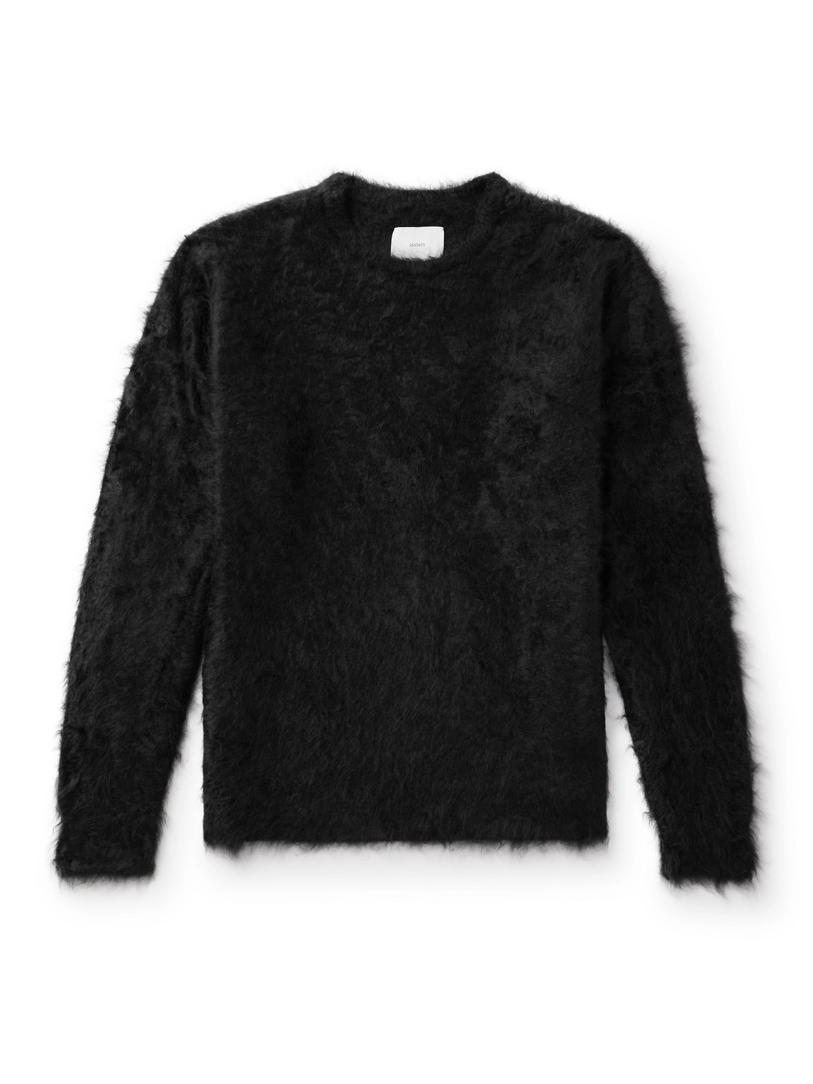 Ssstein Brushed-cashmere Sweater In Black