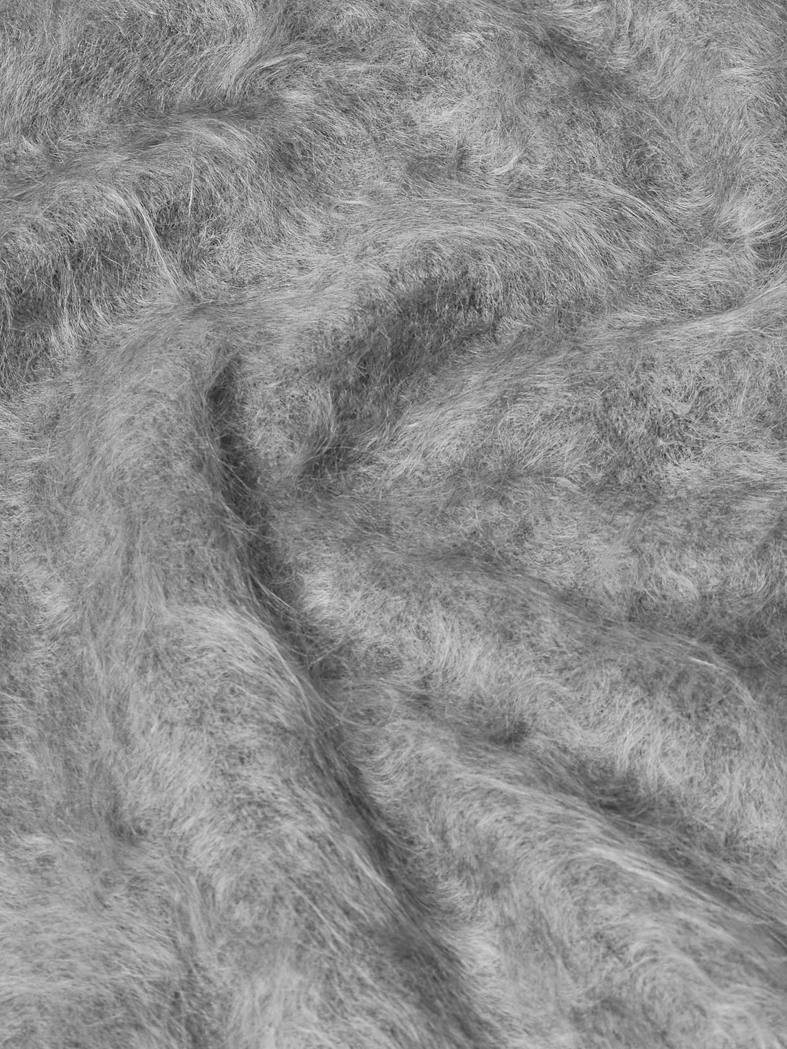 Ssstein Brushed-cashmere Sweater In Gray