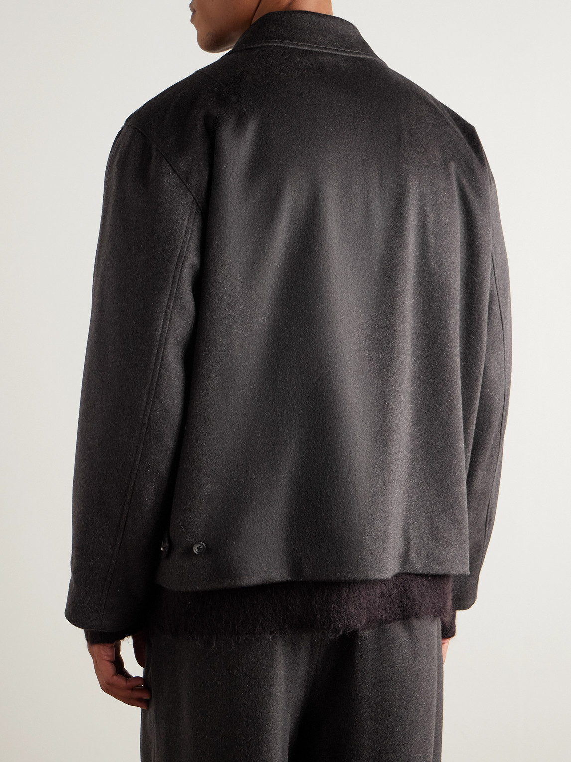Ssstein Cashmere Jacket In Brown