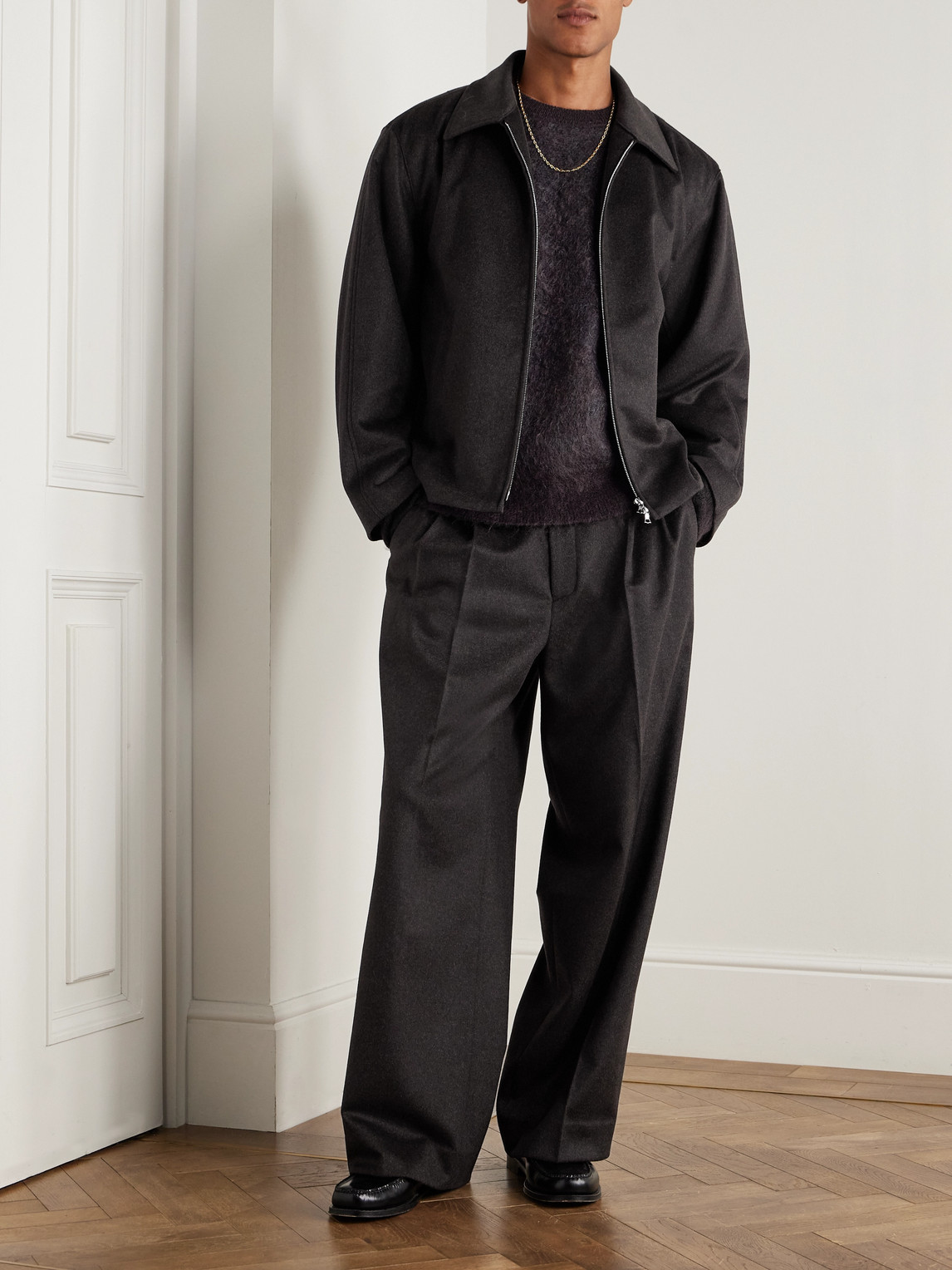 Ssstein Cashmere Jacket In Brown
