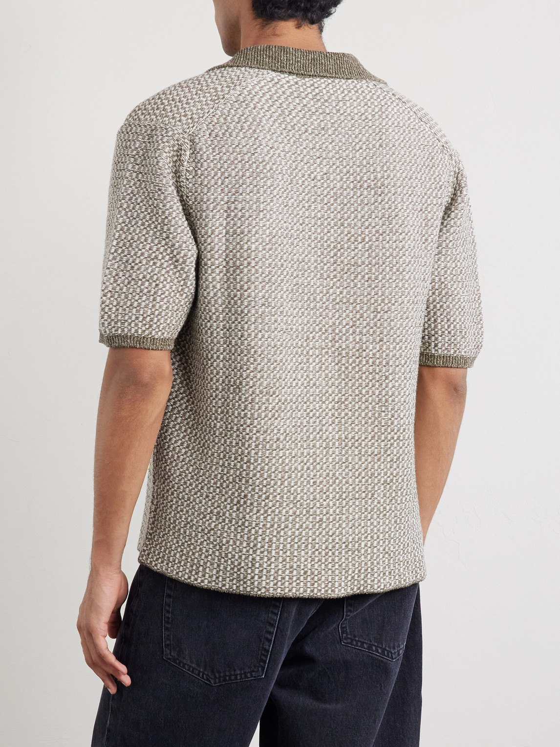 Inis Meáin - Tonnta Camp-Collar Linen, Cotton And Cashmere-Blend Shirt