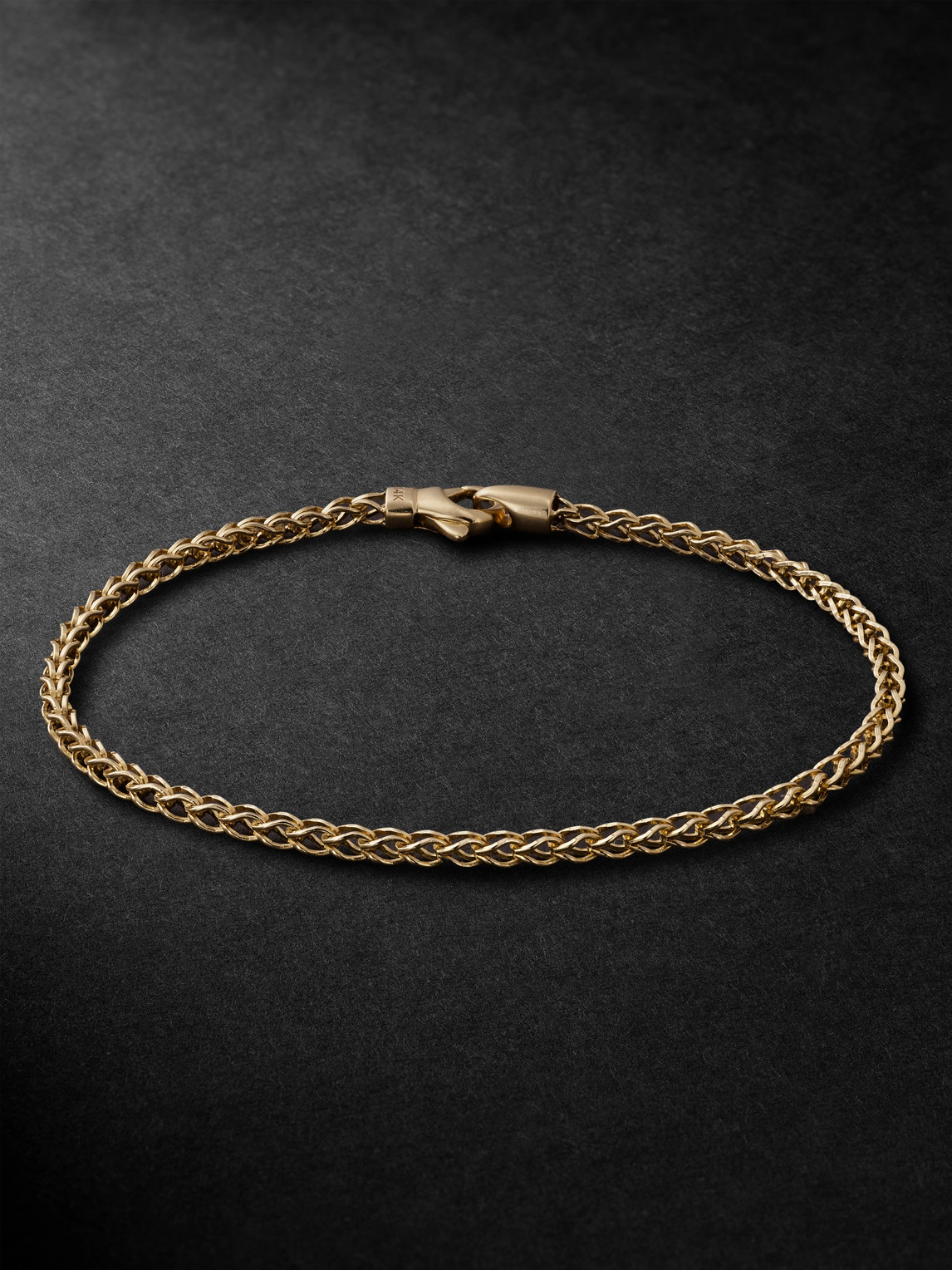 John Hardy Surf 14-Karat Gold Chain Braceleten