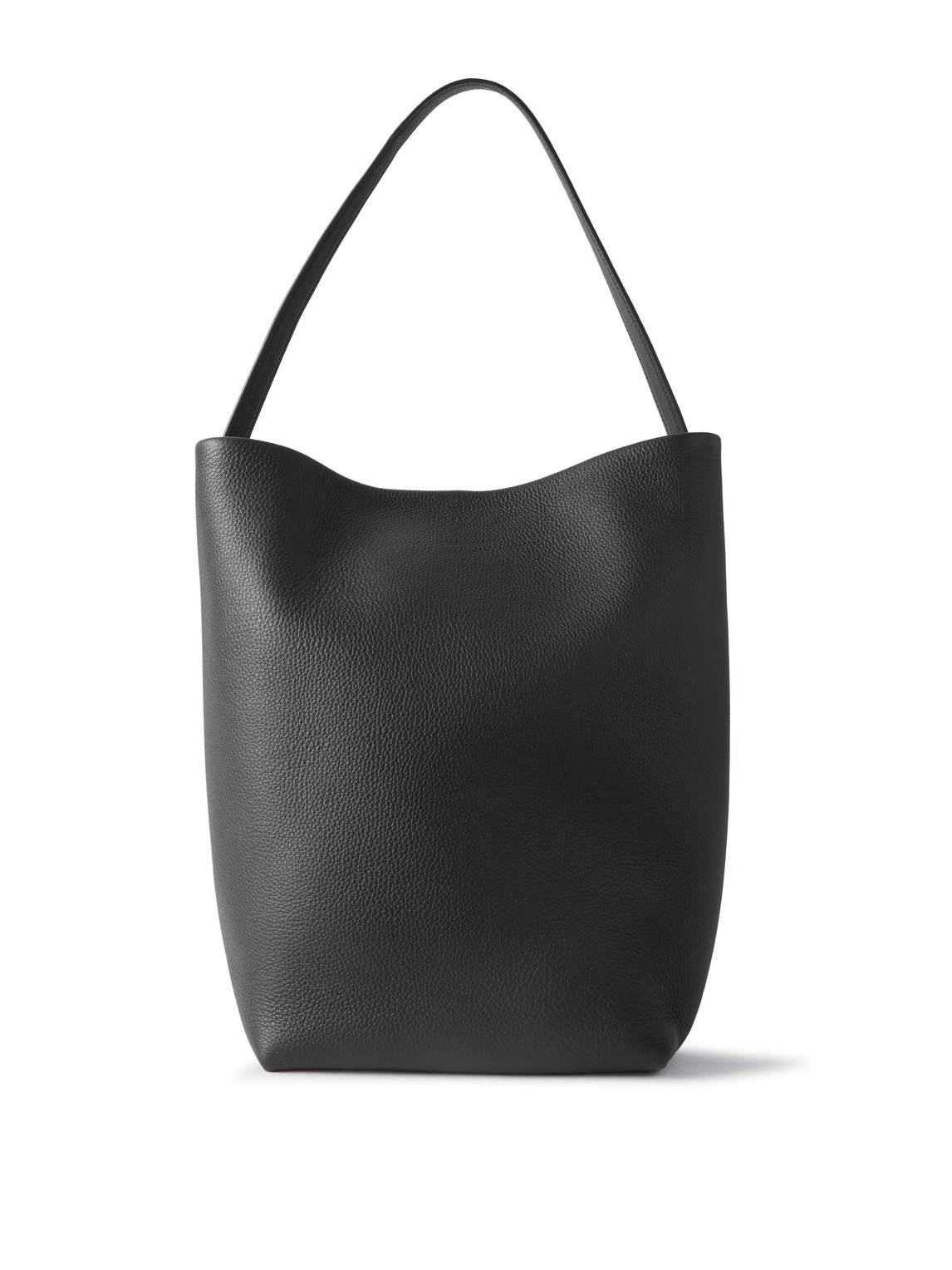 The Row Large Full-grain Leather Tote Bag In Blue