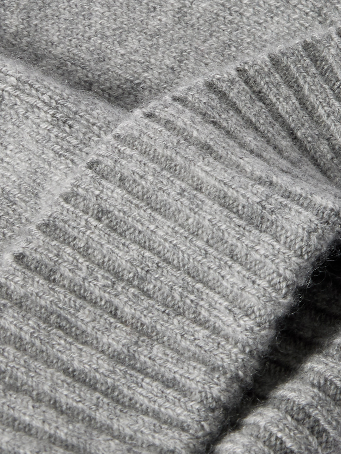  Allude - Cashmere Scarf, Beanie And Gloves Set - Men - Gray 