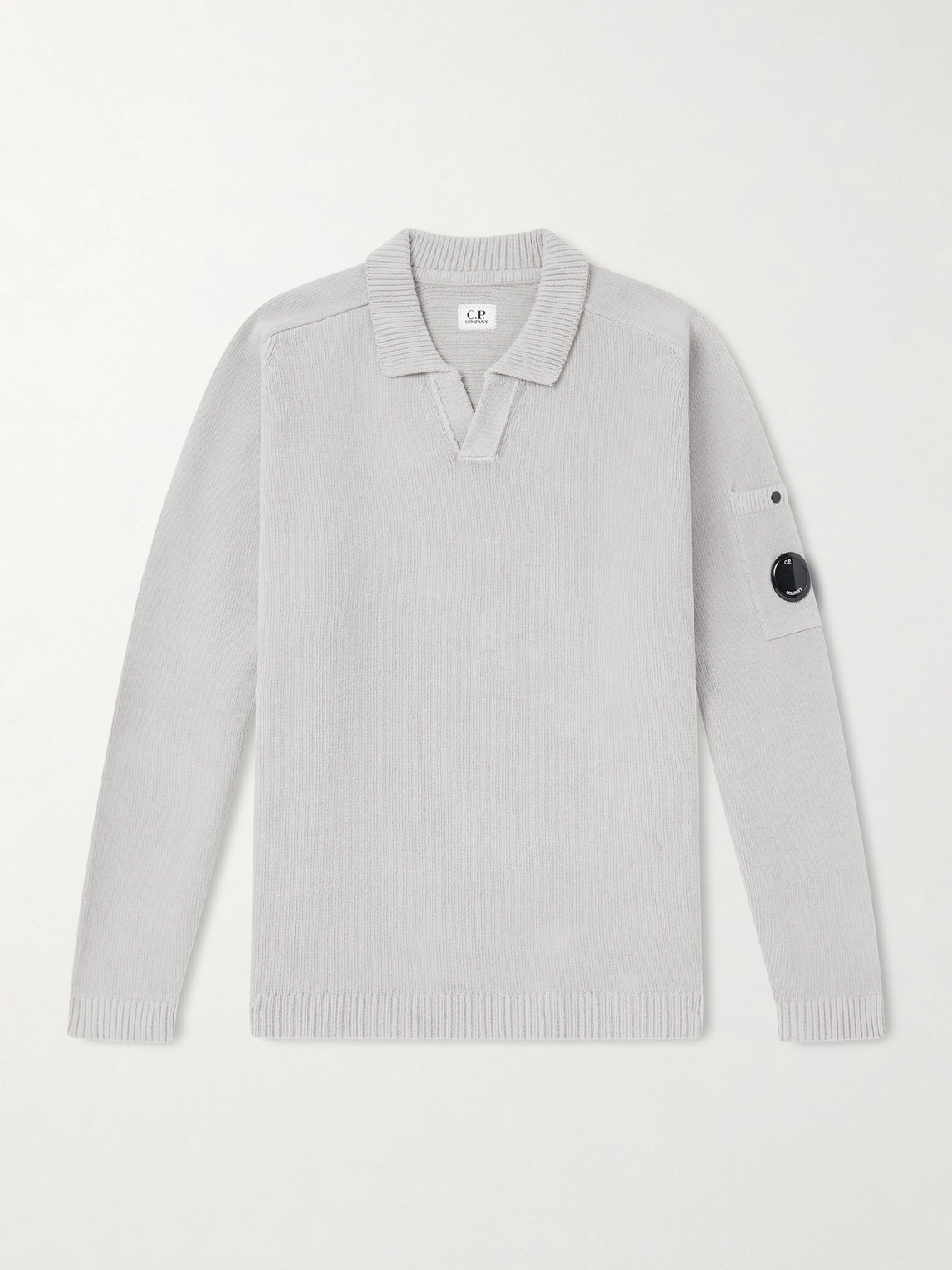 C.P. Company Cotton-Chenille Polo Sweater - Men