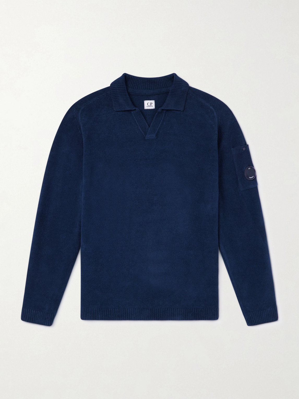 C.P. Company Cotton-Chenille Polo Sweater - Men