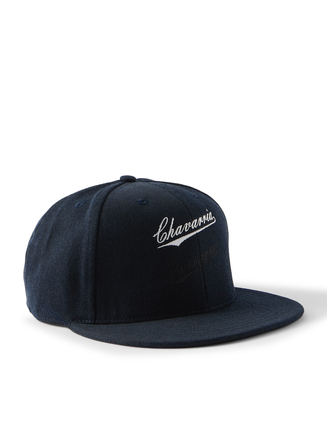 Willy Chavarria Bad Boy Logo-embroidered Twill Baseball Cap In Blue