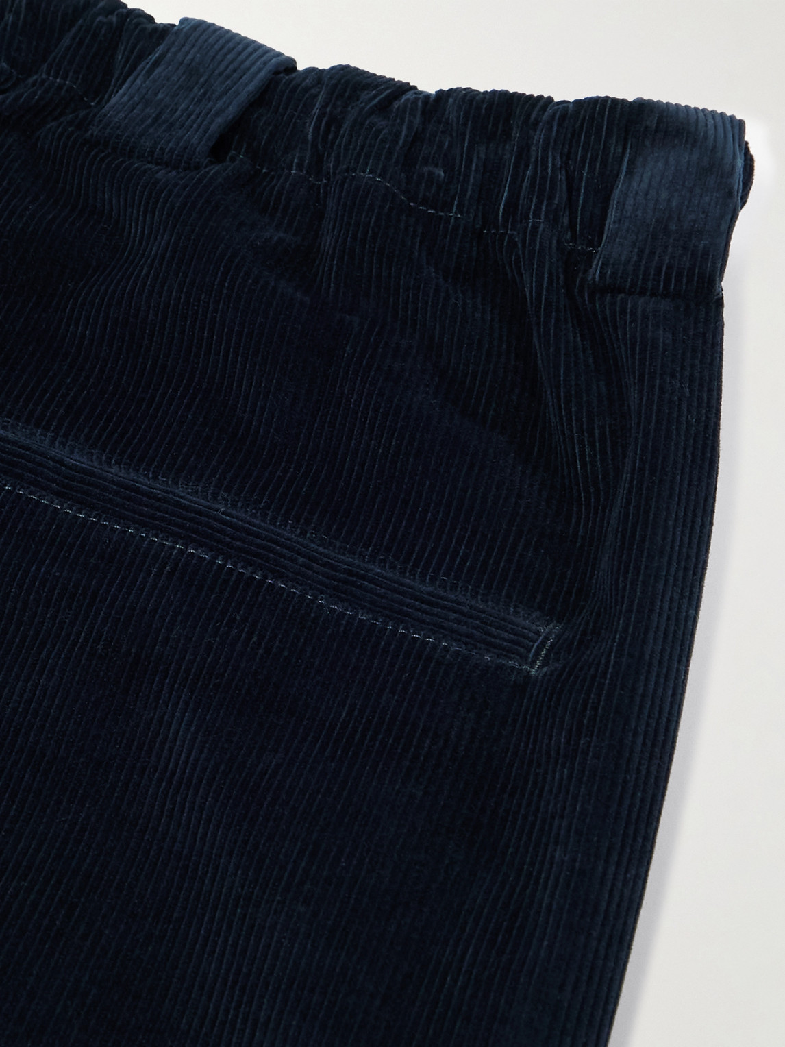 Willy Chavarria Toluca Wide-leg Cotton-blend Corduroy Trousers In Blue