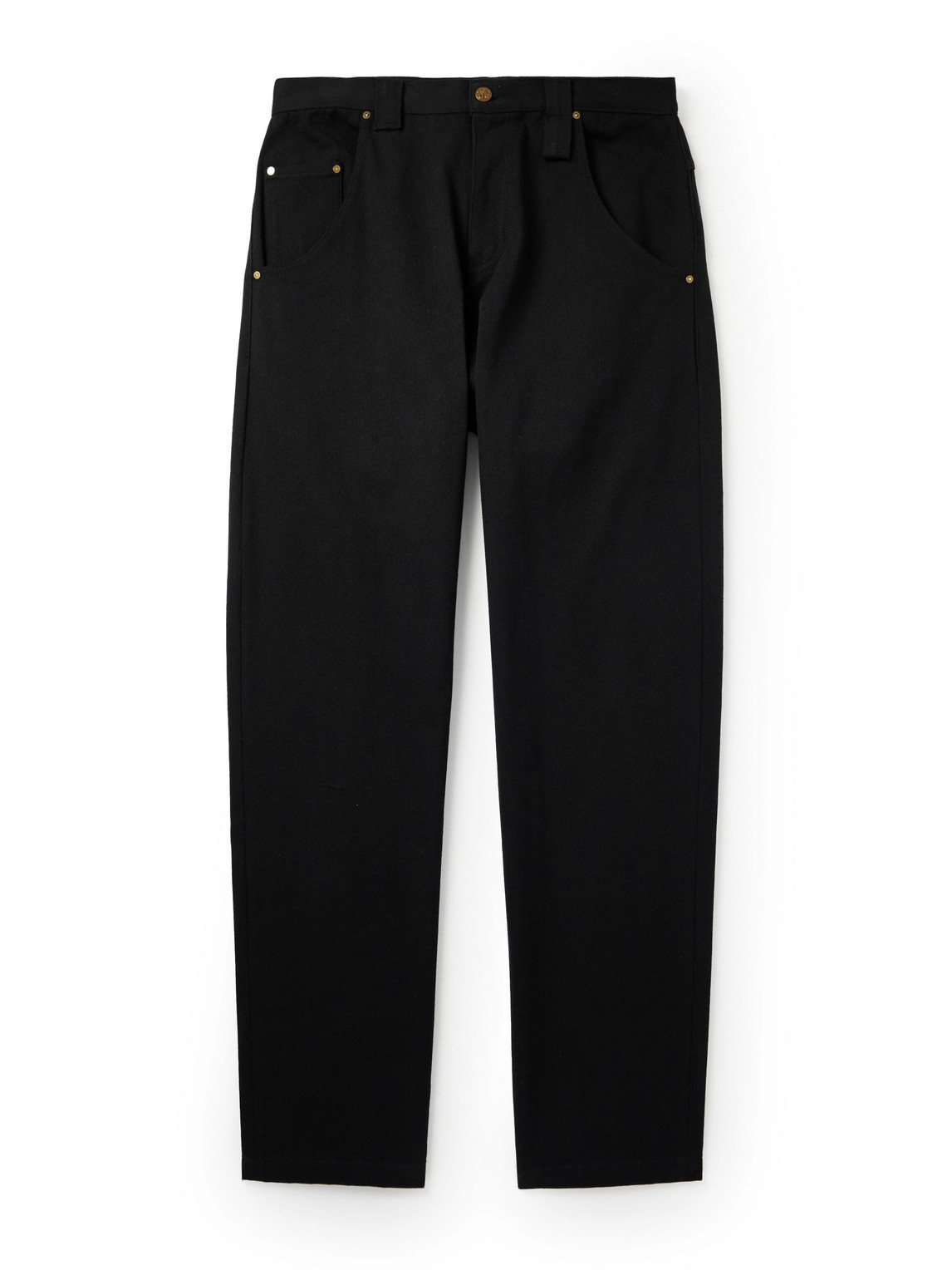 Willy Chavarria Bad Boy Wide-leg Jeans In Black