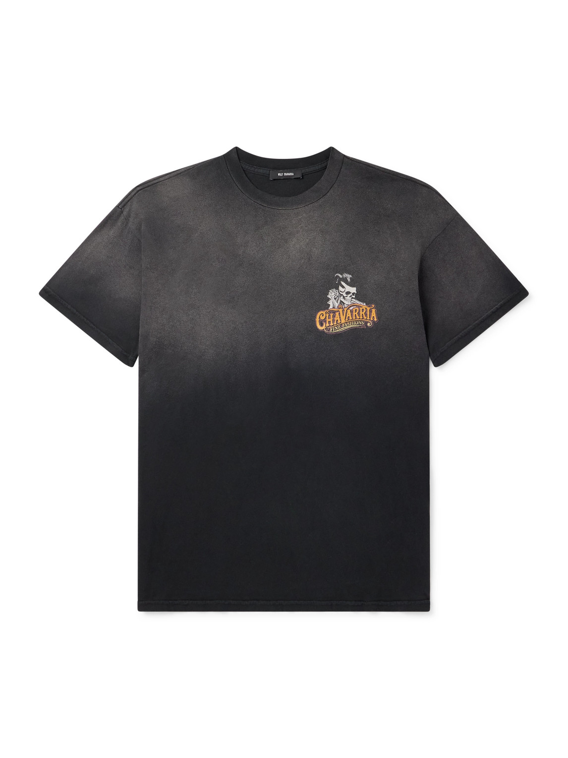 Willy Chavarria Chavarria Pomade Easy Logo-print Cotton-jersey T-shirt In Black