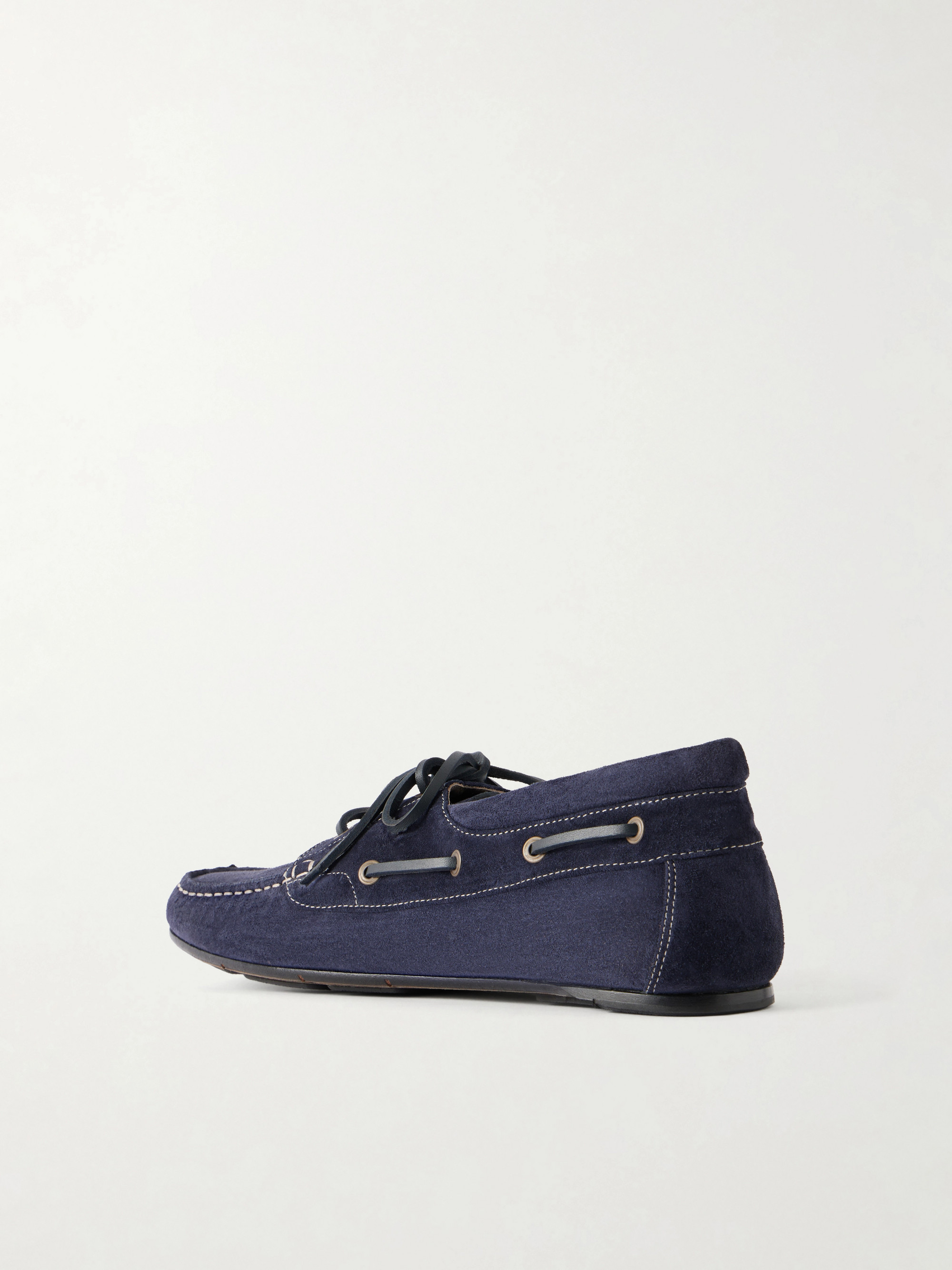 Marino Suede Boat Shoes — Image 4