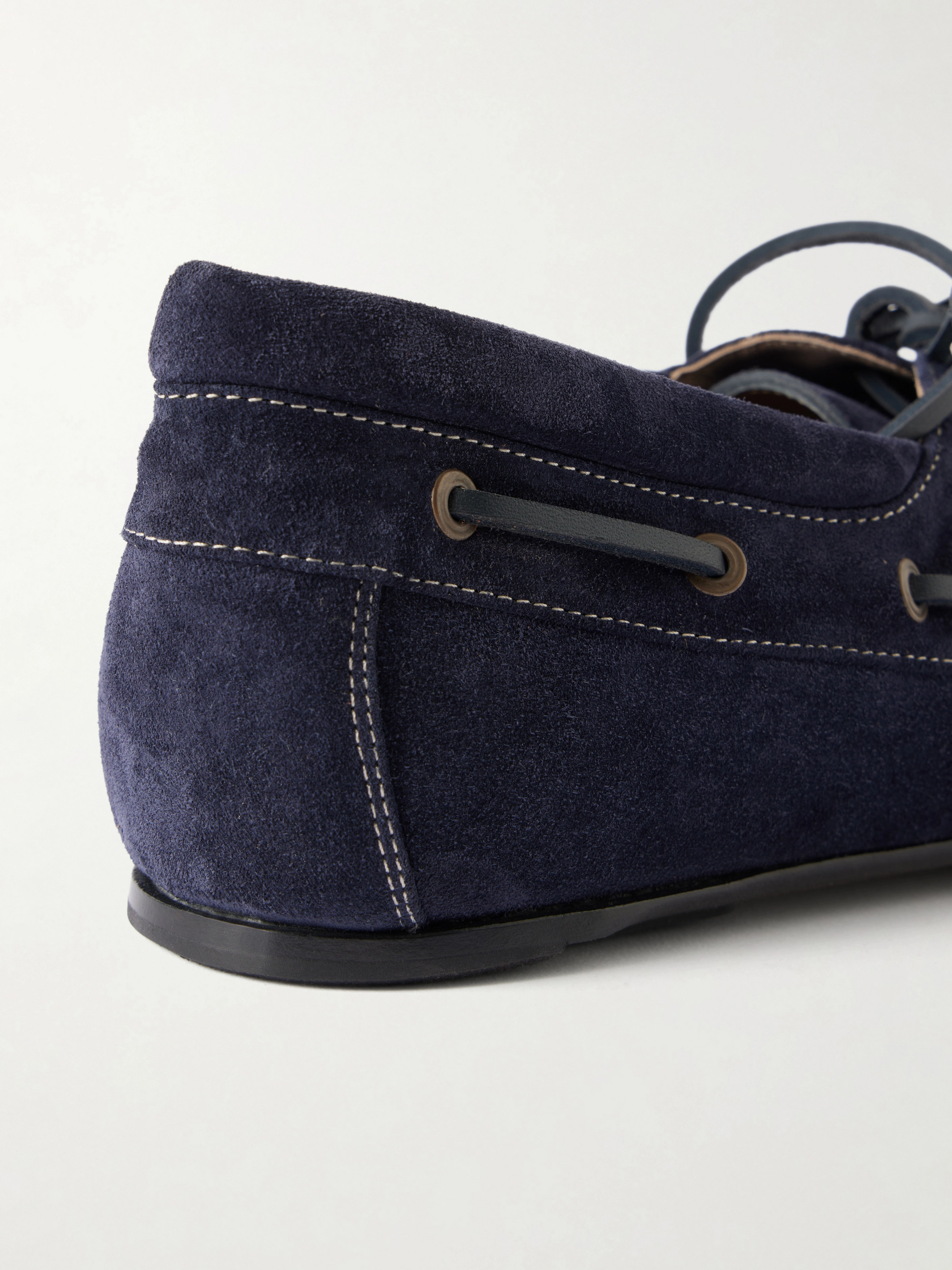 Marino Suede Boat Shoes — Image 5