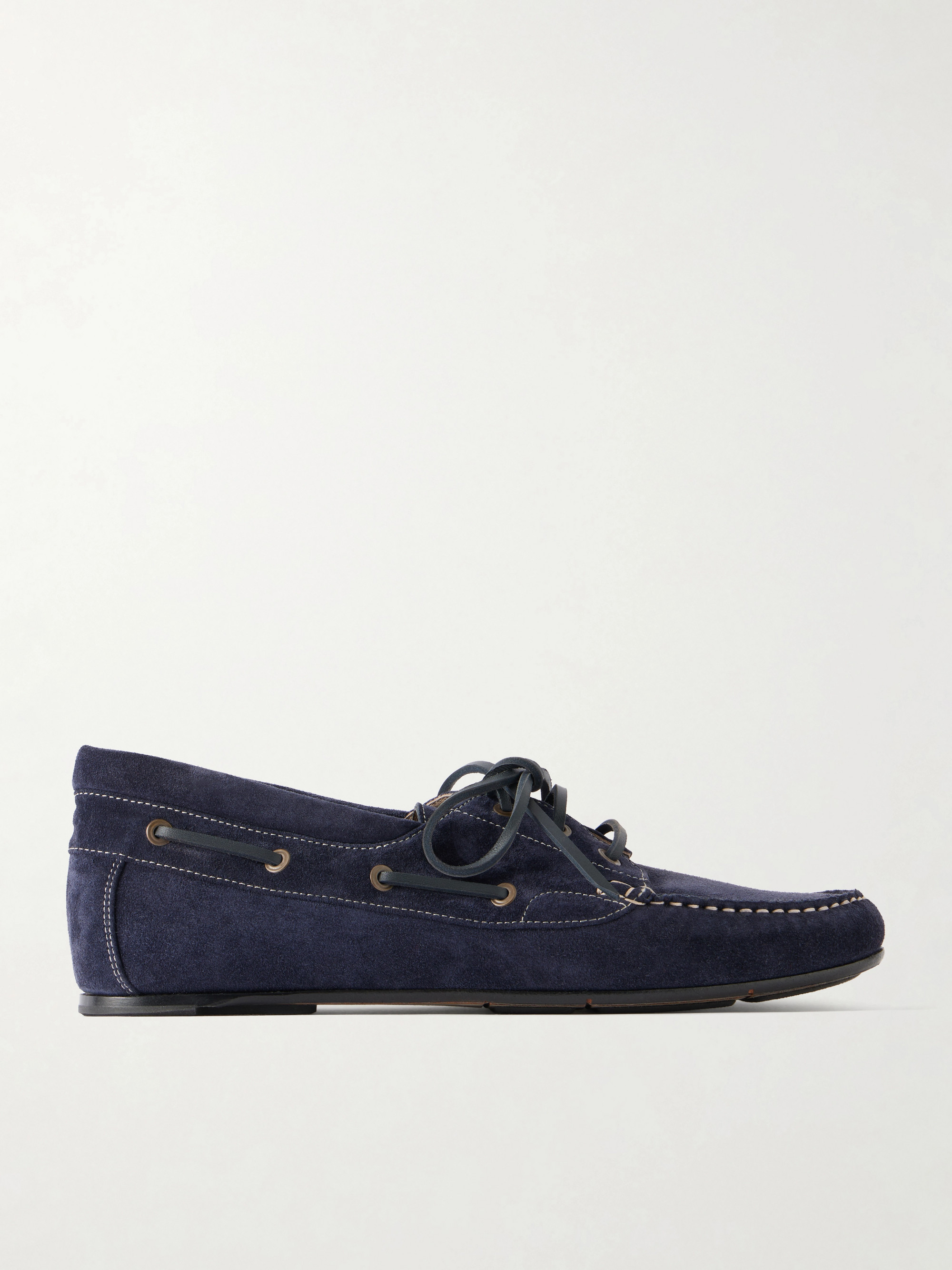 Marino Suede Boat Shoes - Image 1