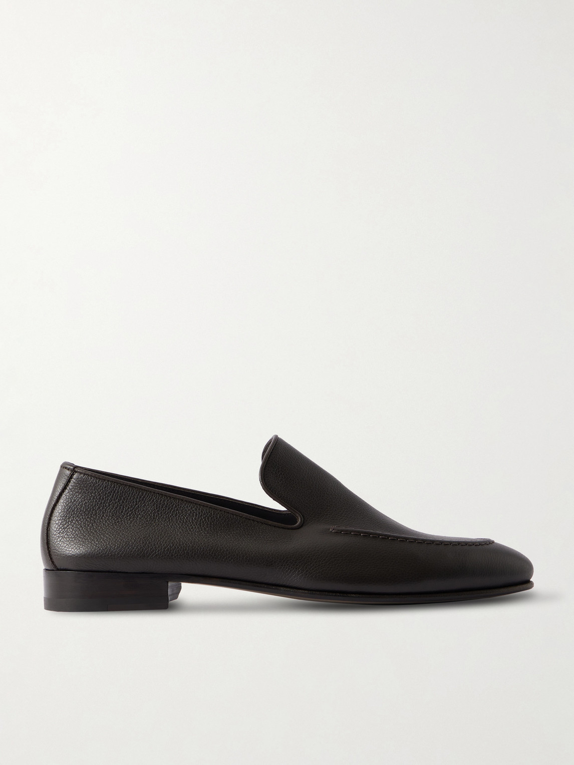 Manolo Blahnik – Truro Full-Grain Leather Loafers