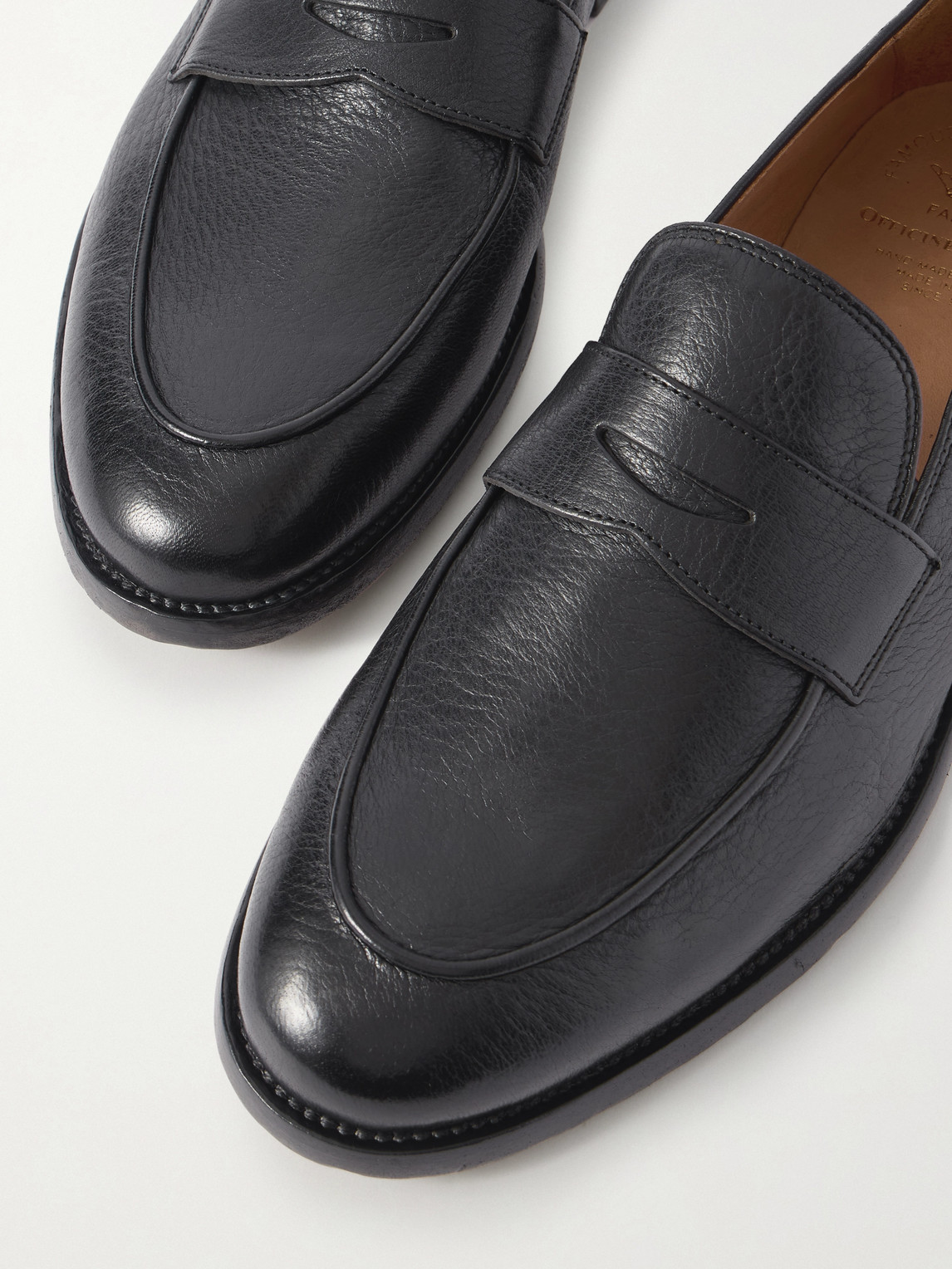 Opera 001 Deerskin Penny Loafers