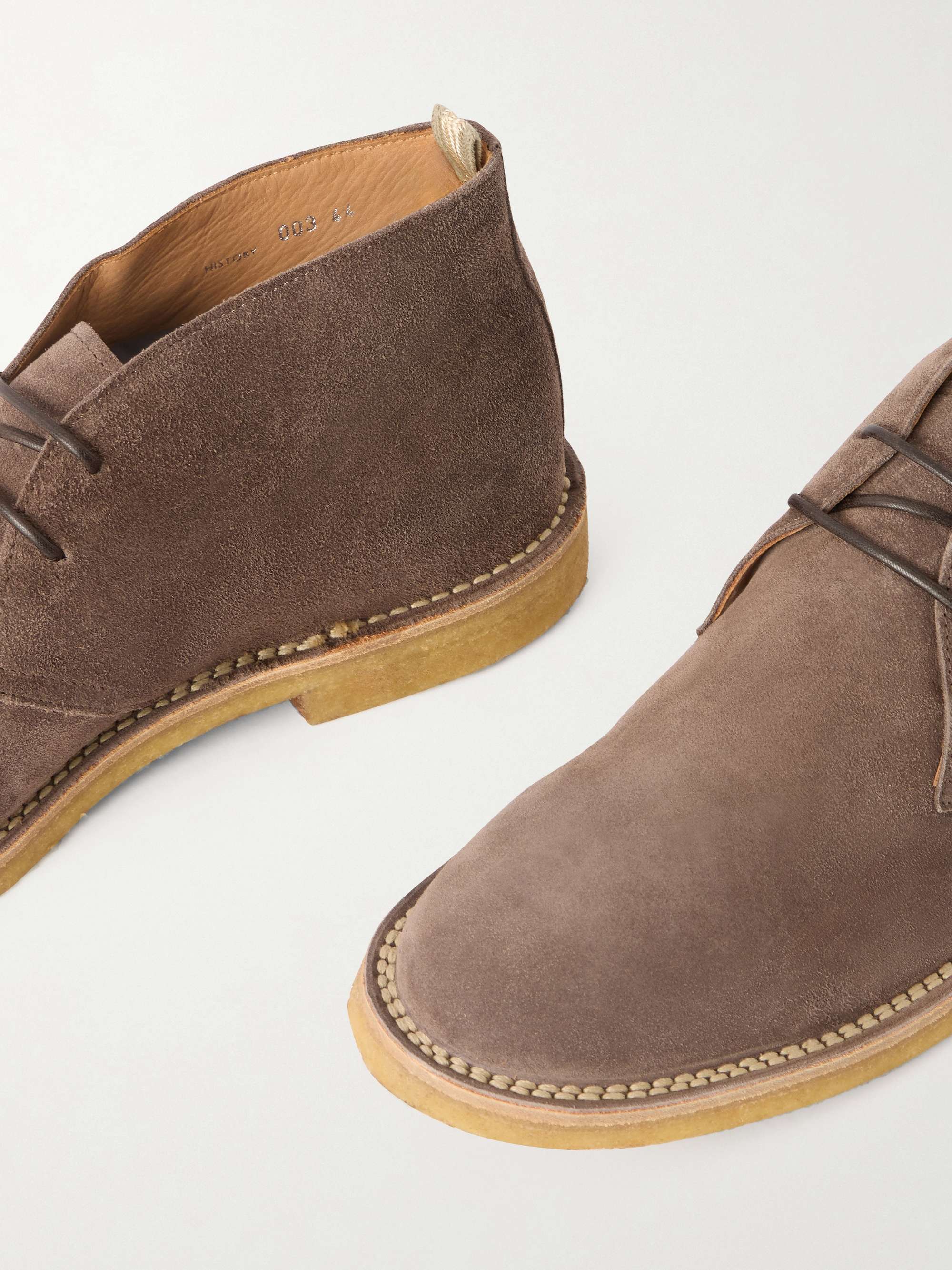 Officine Creative Men Chukka Boots Desert Brown Suede Handmade Italy 43 OFFICINE CREATIVE FRAME/002 CHUKKA BOOT SUEDE TAUPE  main image 2