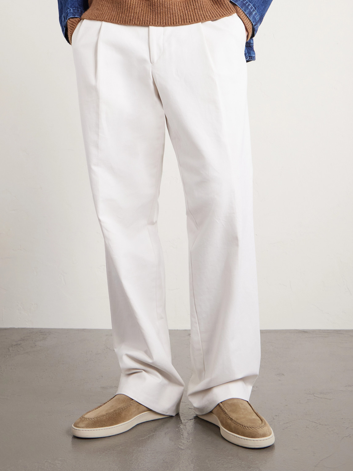 Officine Creative Herbie Suede Loafers EU 44