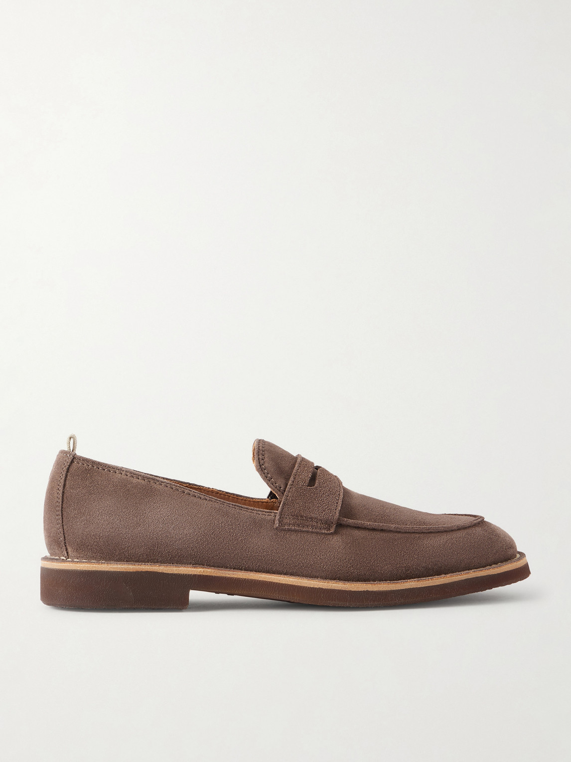 Officine Creative Opera 001 Suede Penny Loafers - Men