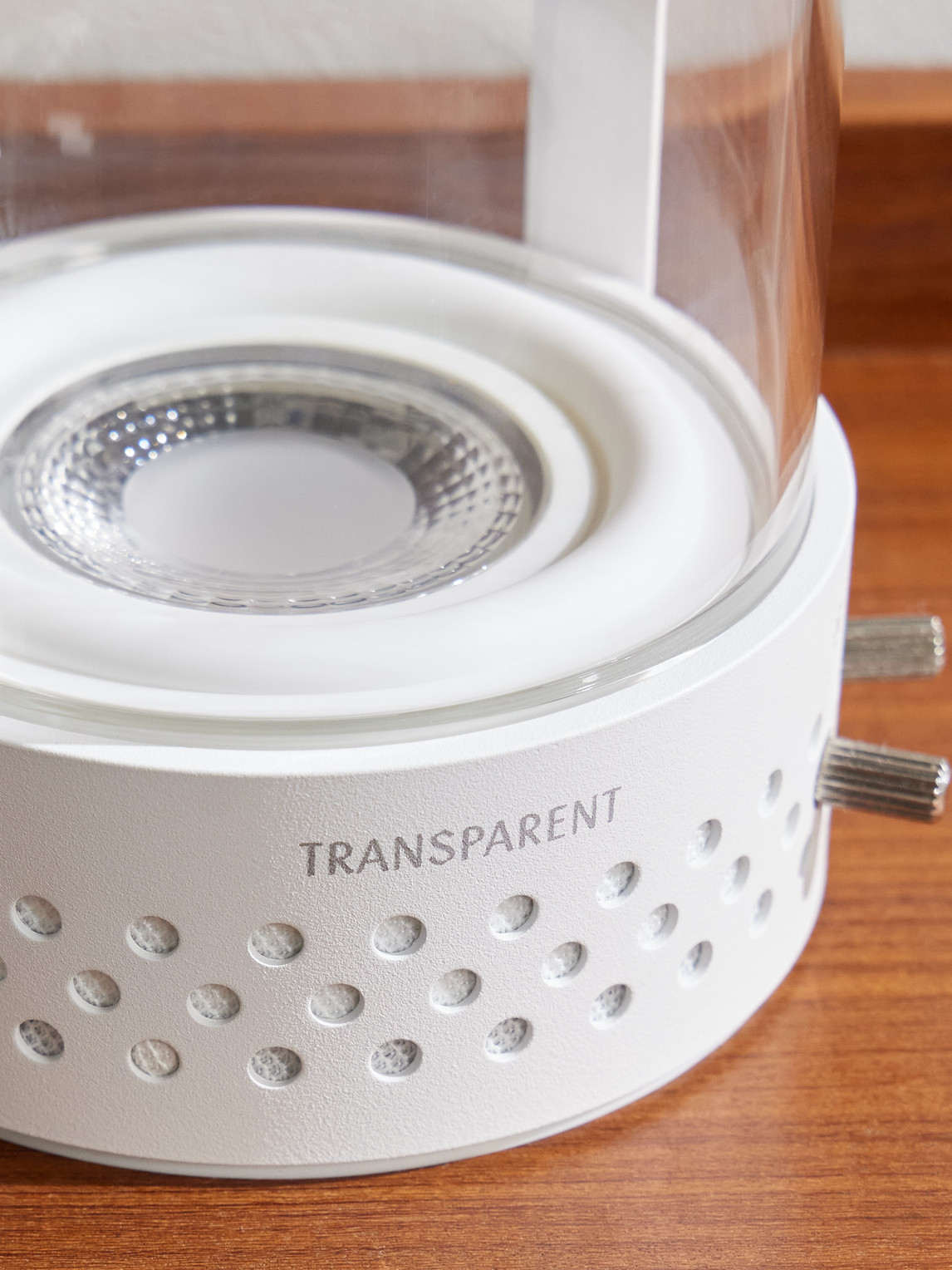  Transparent Speaker - Light Speaker - Men - White 