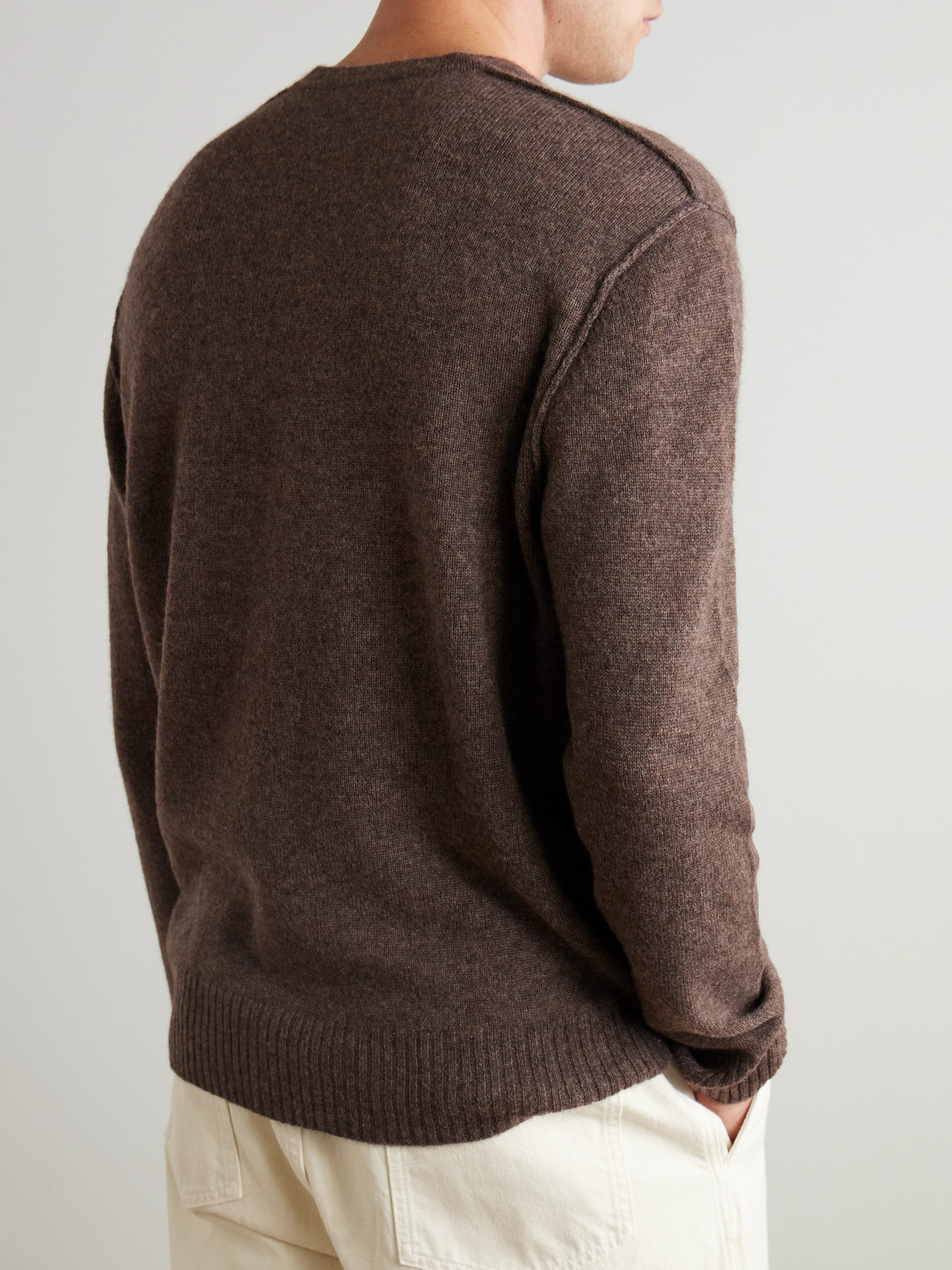  James Perse - Cashmere Sweater - Men - Brown - 3 