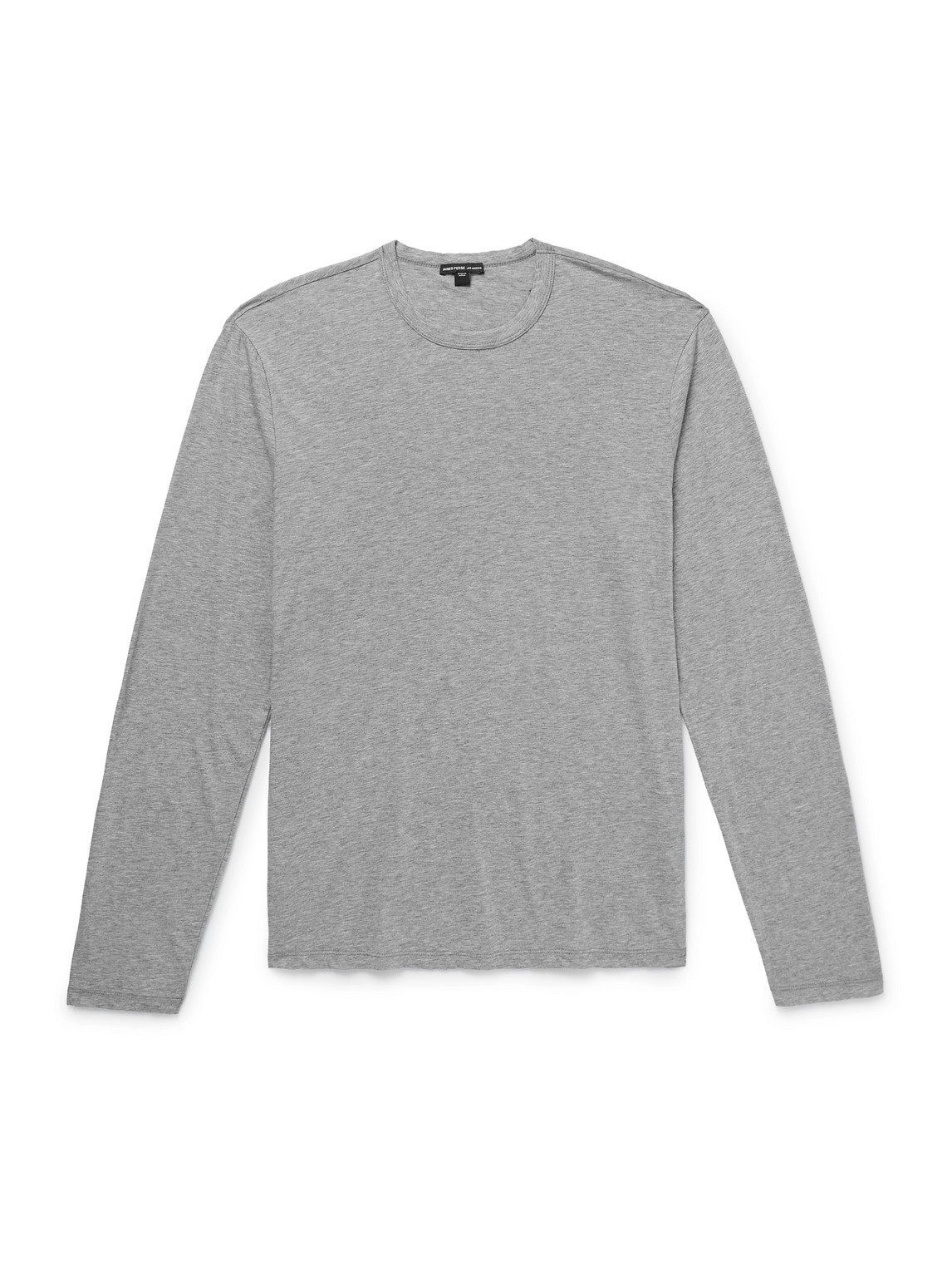 James Perse Lotus Slim-fit Cotton-jersey T-shirt In Gray