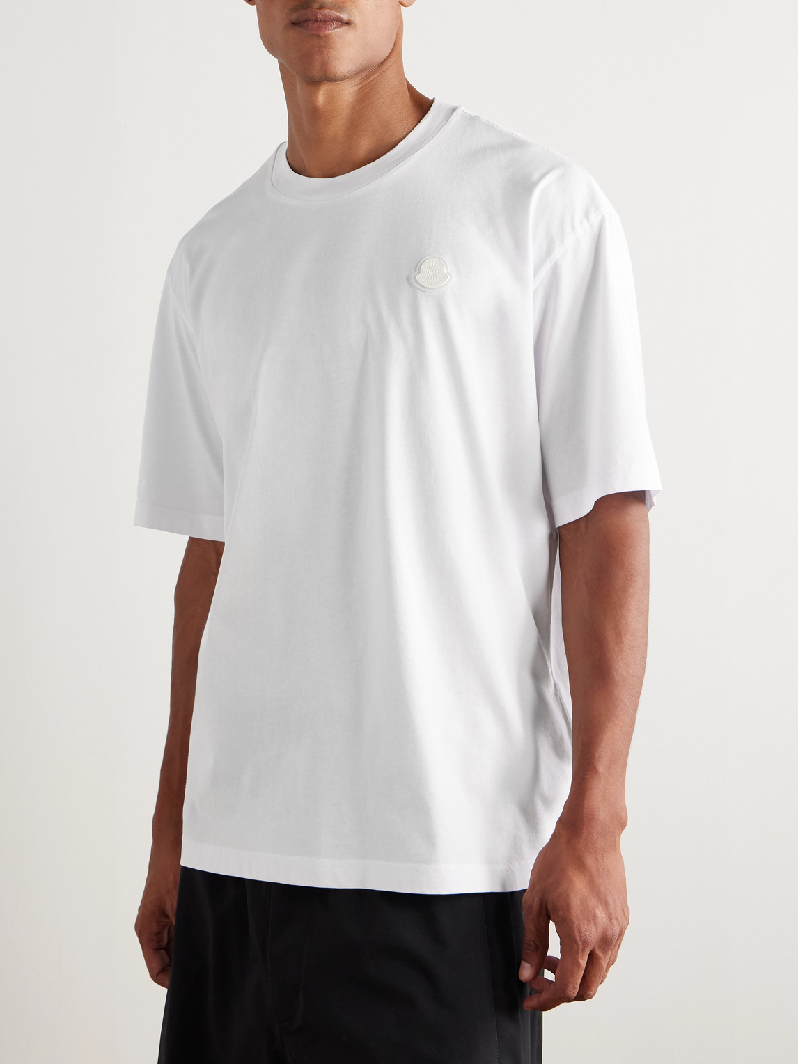 Genius - A$Ap Rocky Logo-Appliquéd Cotton-Jersey T-Shirt