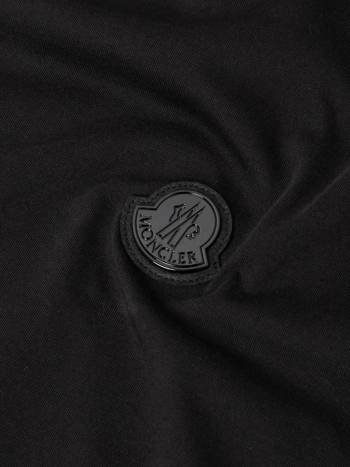 Moncler Genius Asap Rocky Capsule T-shirt In Lightweight Cotton Jersey In Black