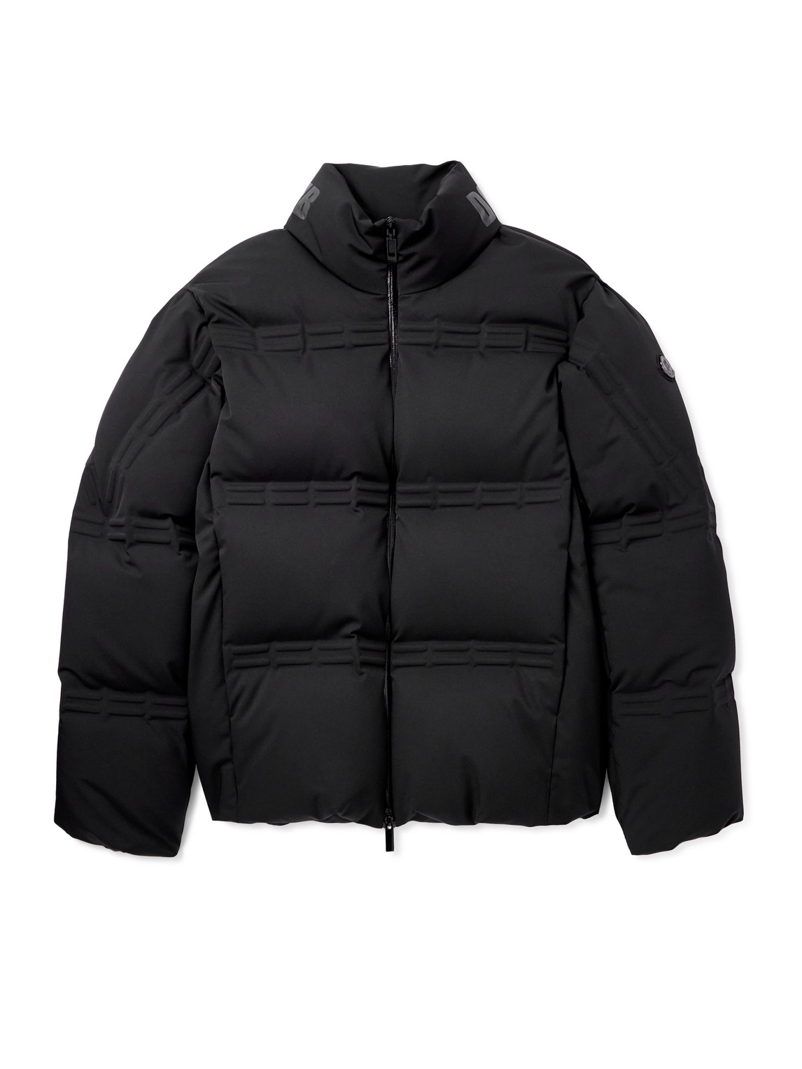 Moncler Genius Asap Rocky Logo-appliquéd Quilted Twill Down Jacket In Black