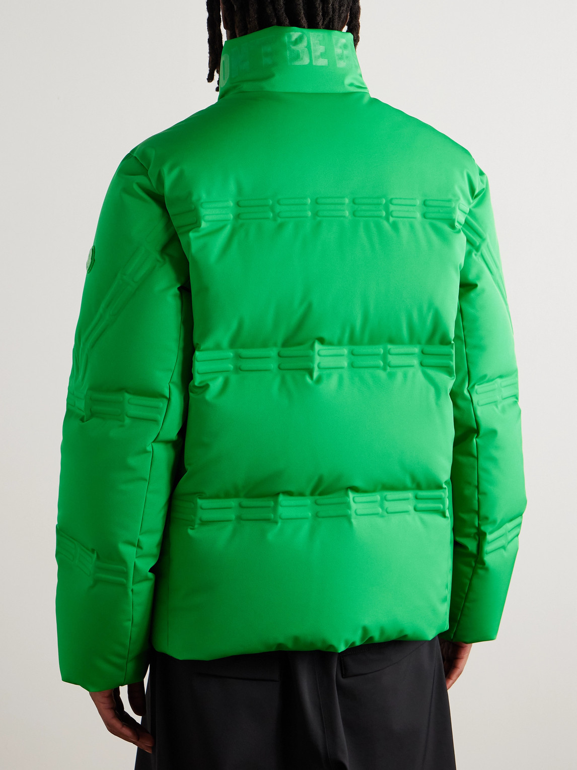 Moncler Genius A$ap Rocky Logo-appliquéd Quilted Twill Down Jacket In Green