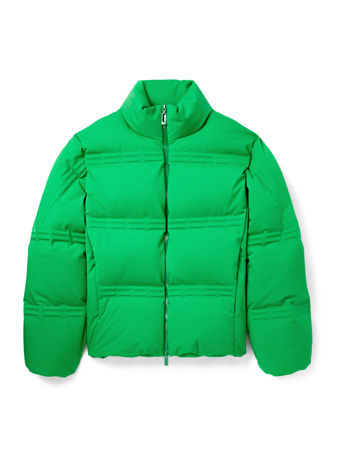 Moncler Genius A$ap Rocky Logo-appliquéd Quilted Twill Down Jacket In Green