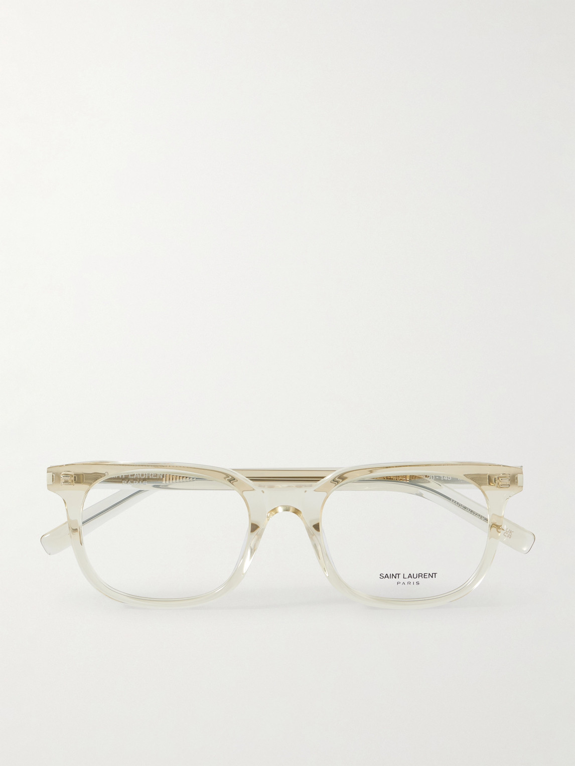 Saint Laurent Round-Frame Acetate Optical Glasses - Men