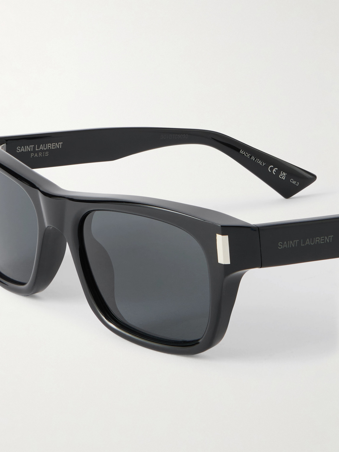 Saint Laurent Square-frame Acetate Sunglasses In Black