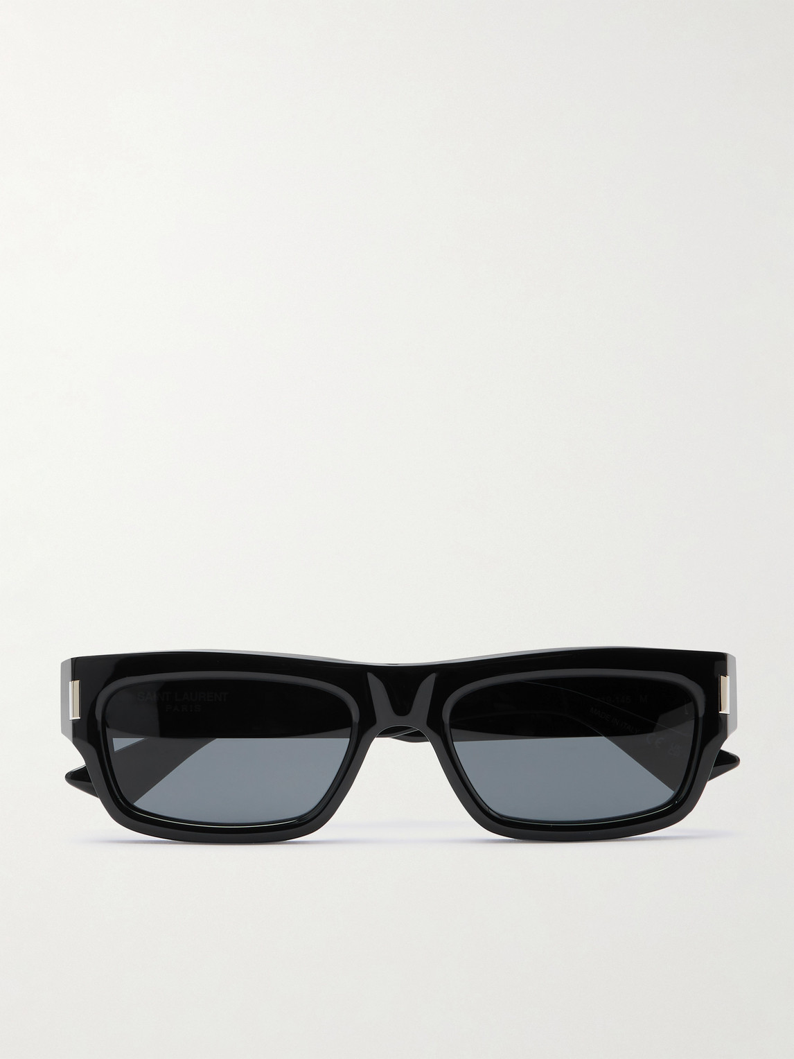 Saint Laurent Rectangular-Frame Acetate Sunglasses - Men
