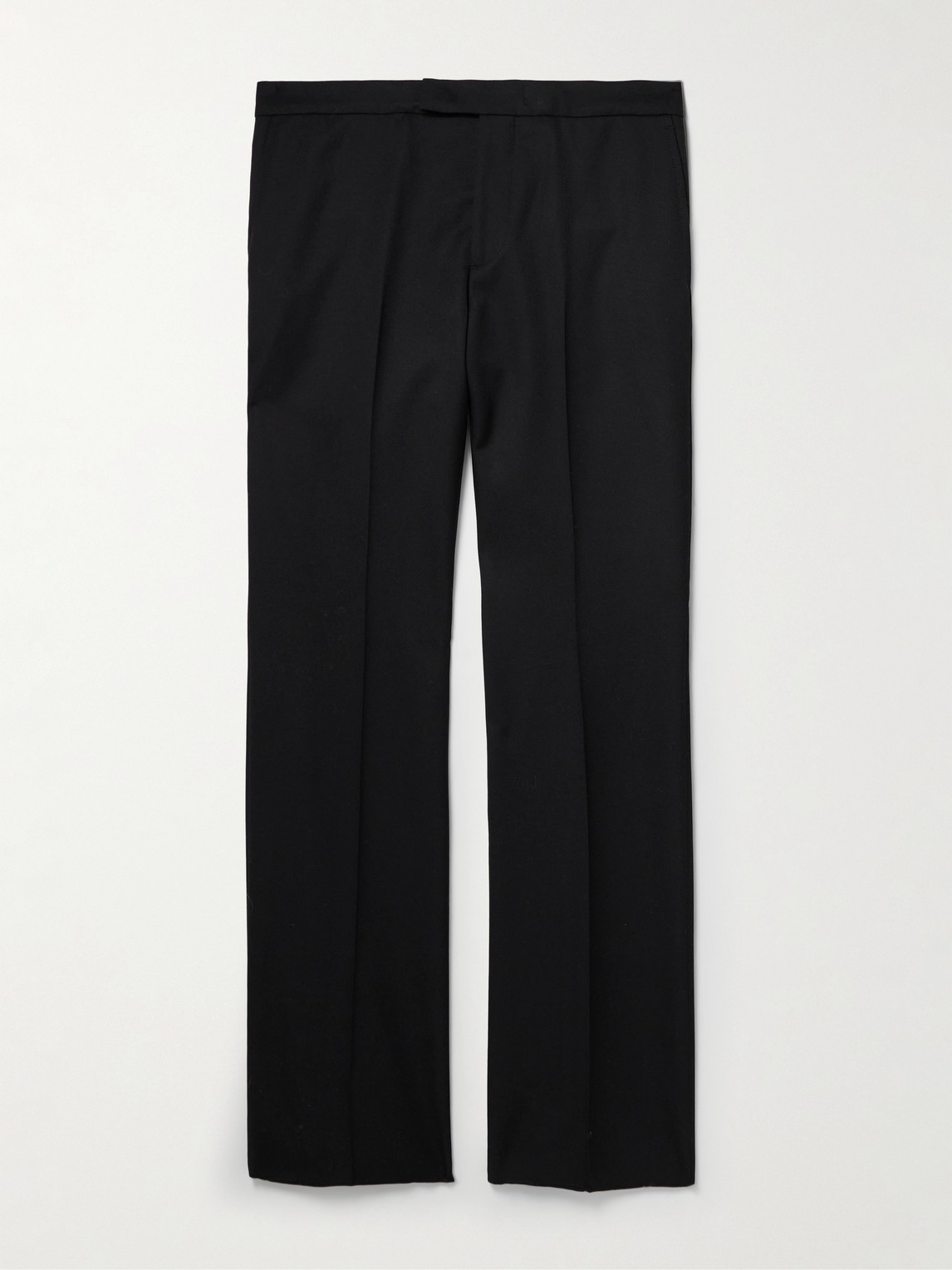 McQueen Straight-Leg Wool-Twill Trousers - Men