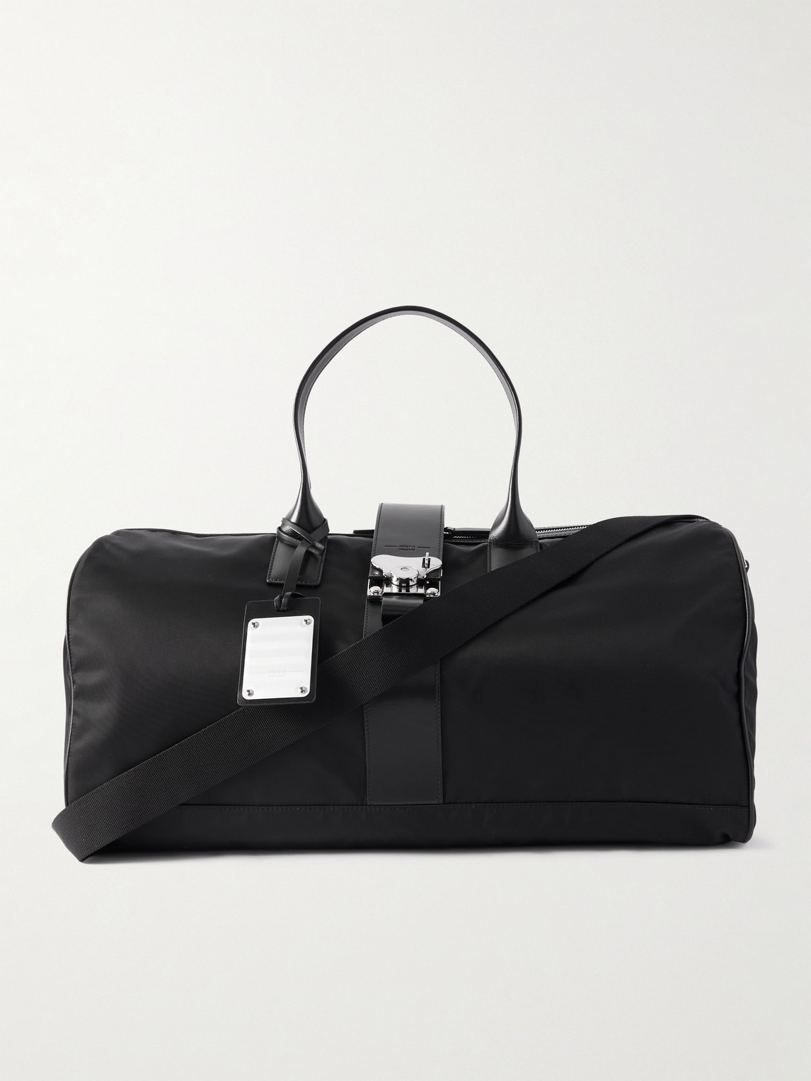 FPM Milano Butterfly Leather-Trimmed Nylon Duffle Bag - Men