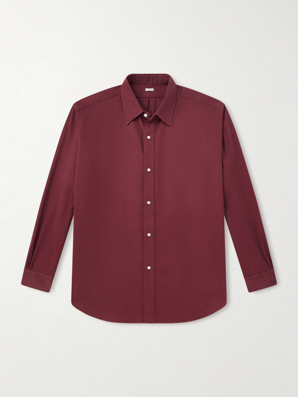 A.PRESSE Cotton-Twill Shirt - Men