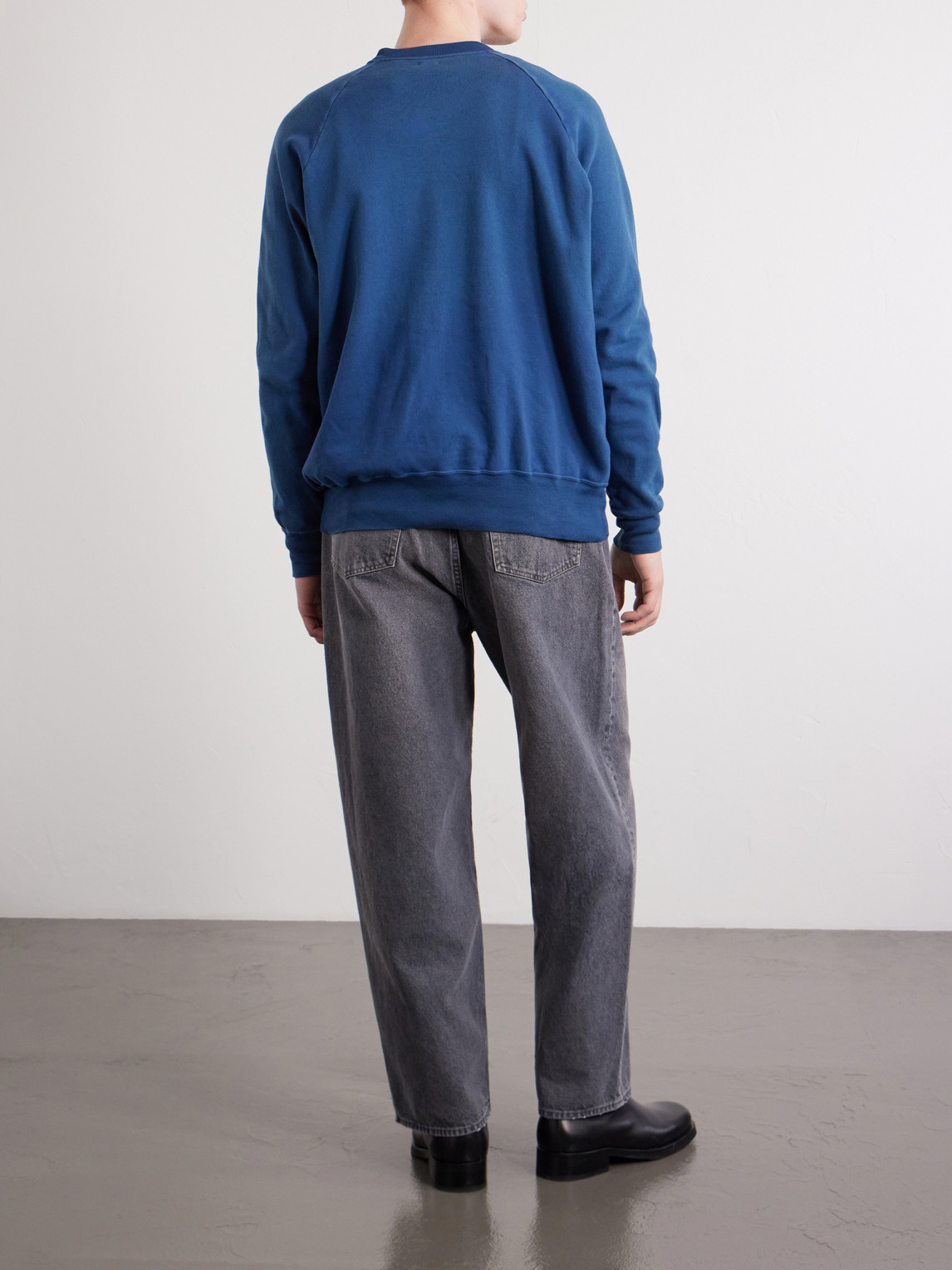  A.presse - Cotton-jersey Sweatshirt - Men - Blue - 4 