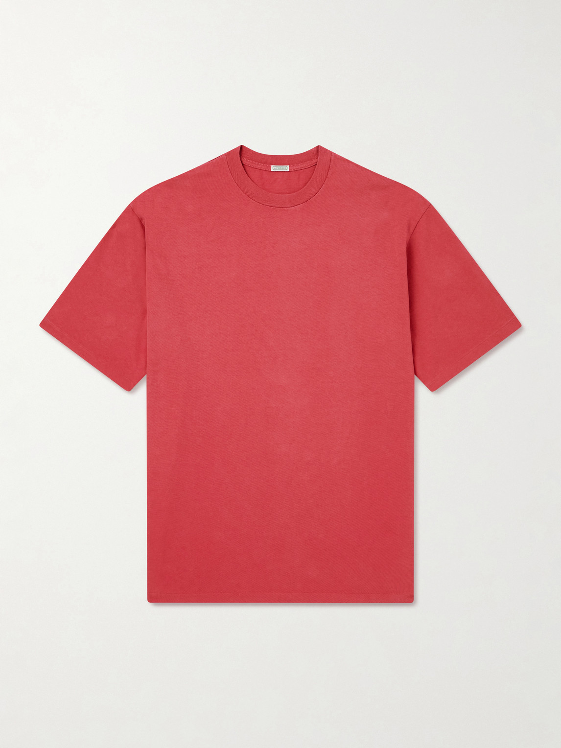 A.presse Cotton-jersey T-shirt In Red