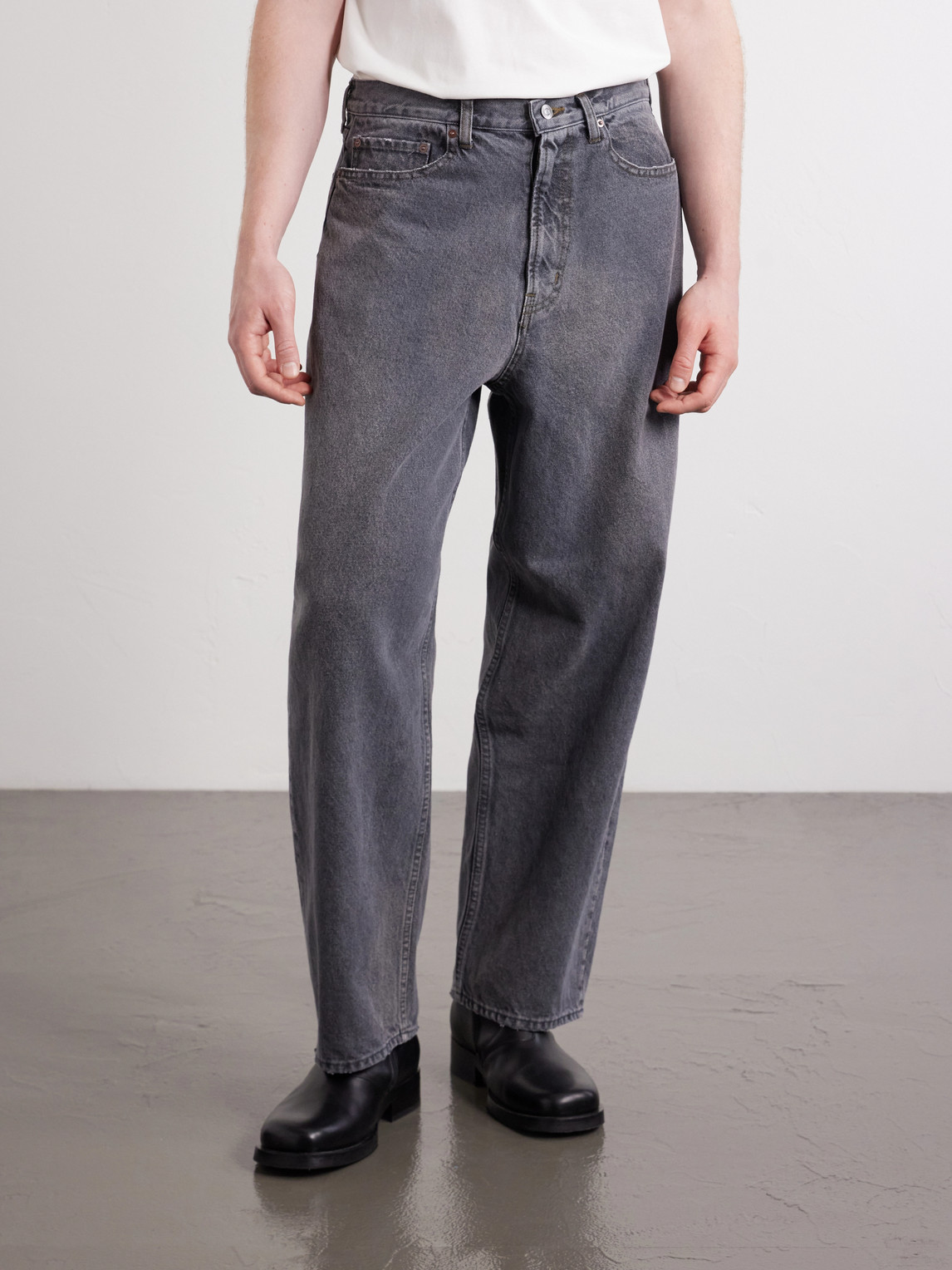  A.presse - Wide-leg Jeans - Men - Gray - Uk/us 30 