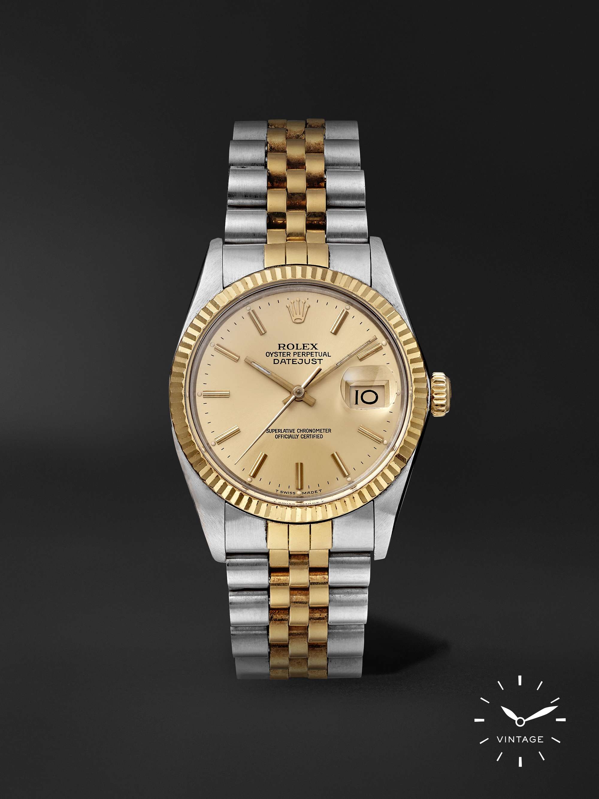 WIND VINTAGE Pre-Owned 1987 Rolex Oyster Perpetual Datejust