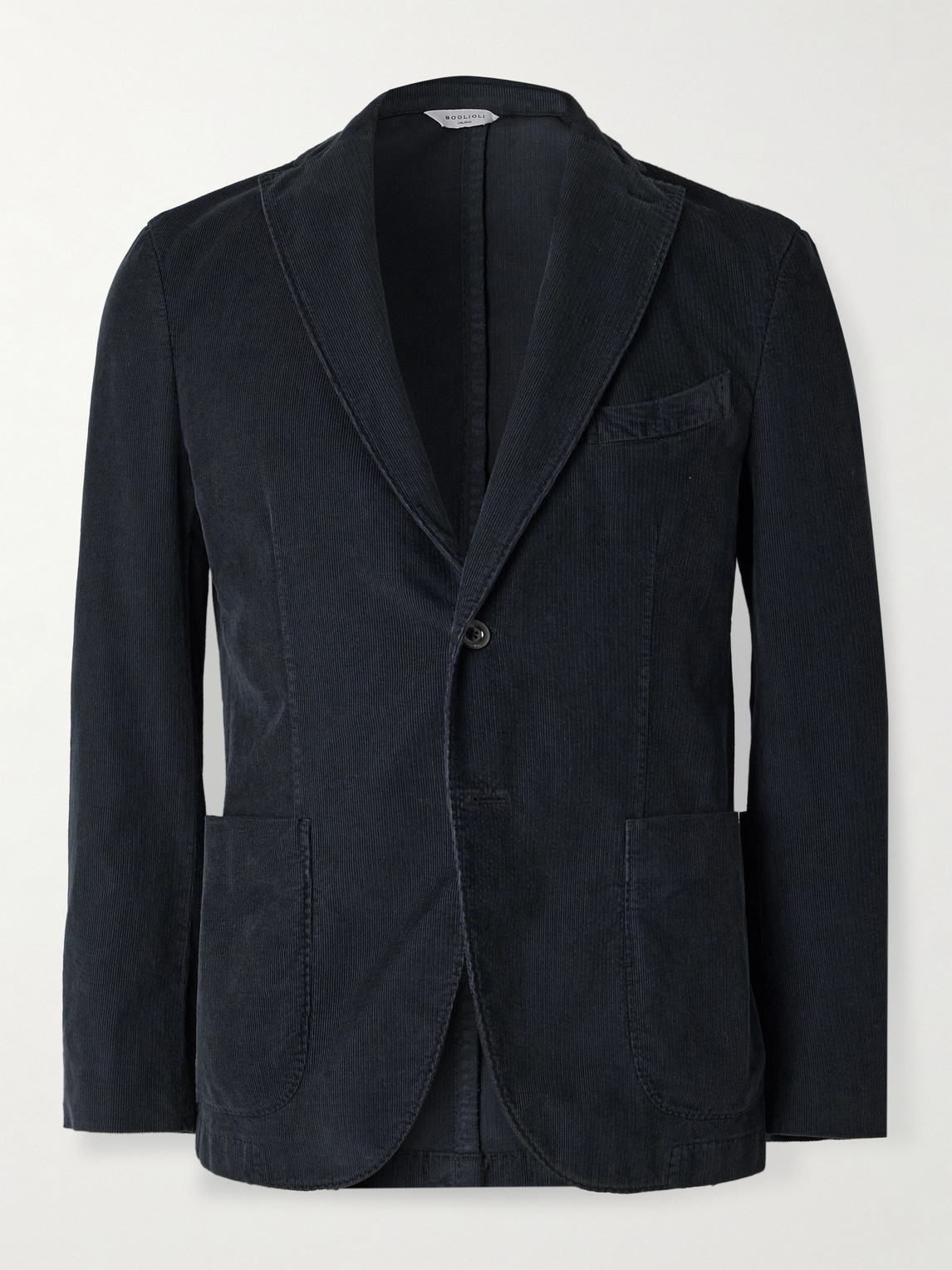 Boglioli Stretch-Cotton and Modal-Blend Corduroy Suit Jacket - Men