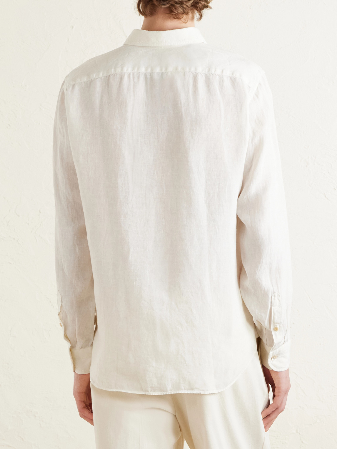  Boglioli - Linen Shirt - Men - White - Eu 38 