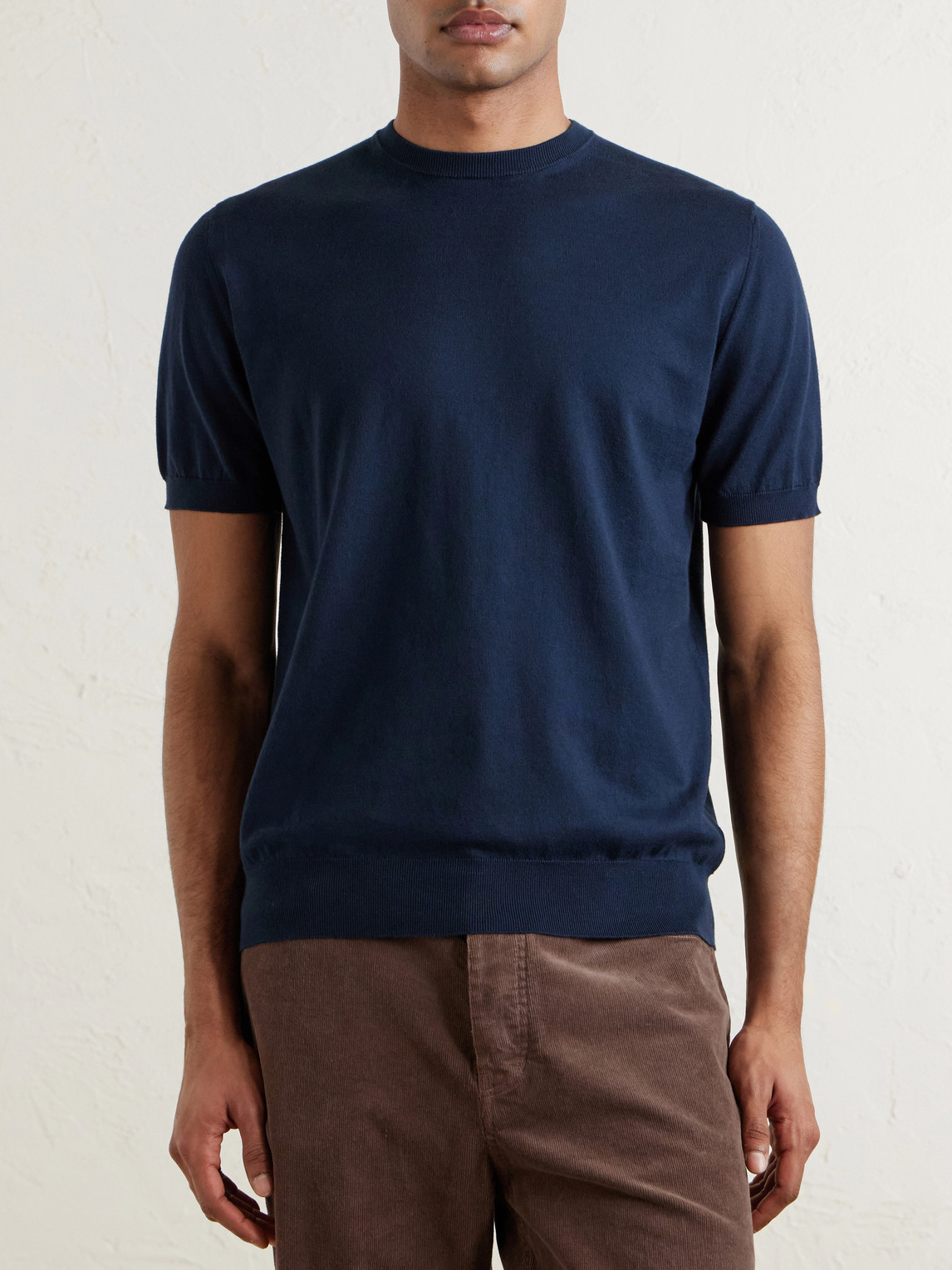 Garment-Dyed Cotton T-Shirt