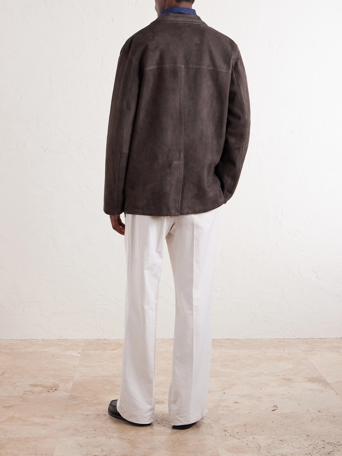  Boglioli - Suede Jacket - Men - Brown - S 