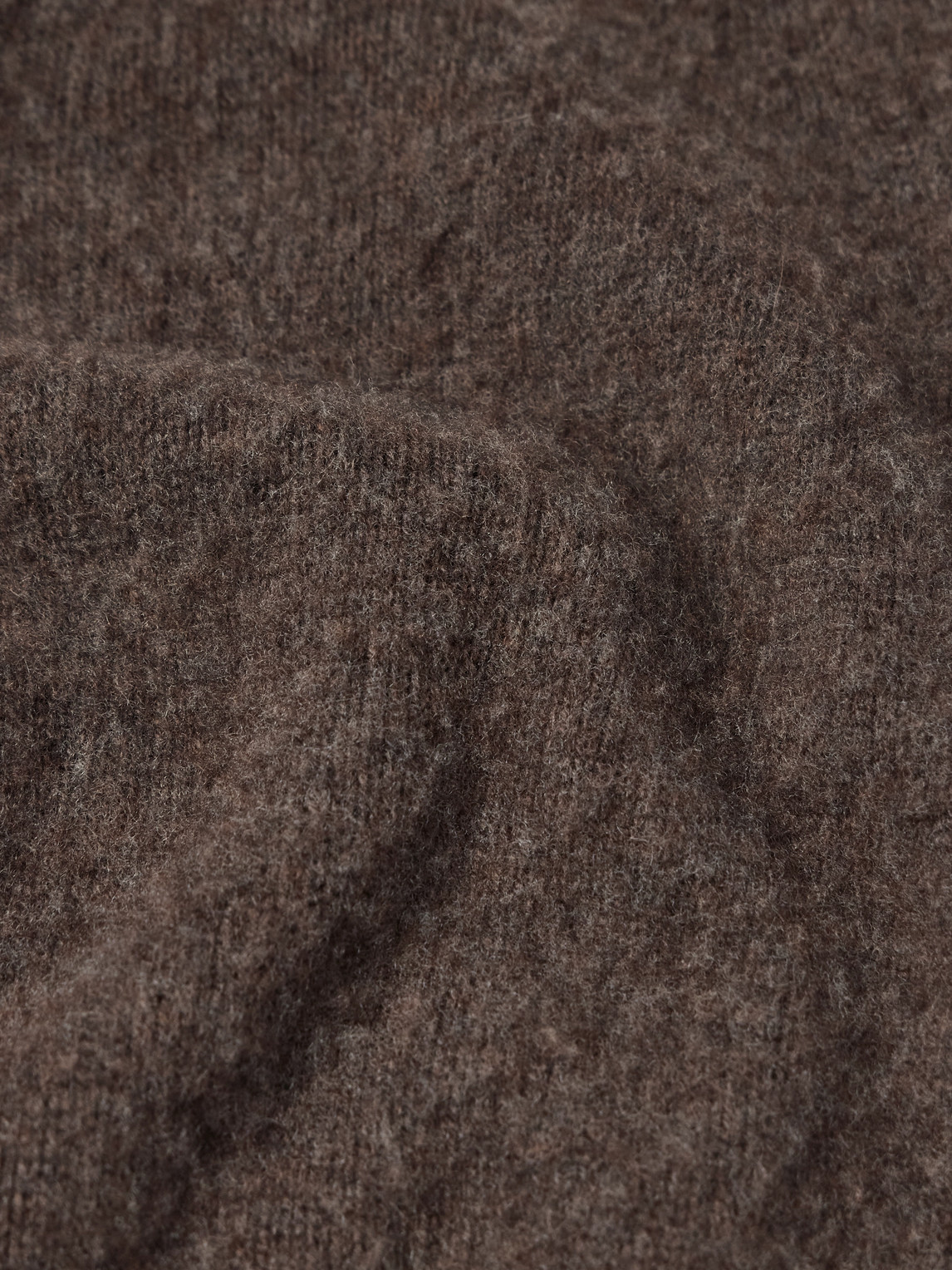 Boglioli Brushed-virgin Wool And Cashmere-blend Cardigan In Brown