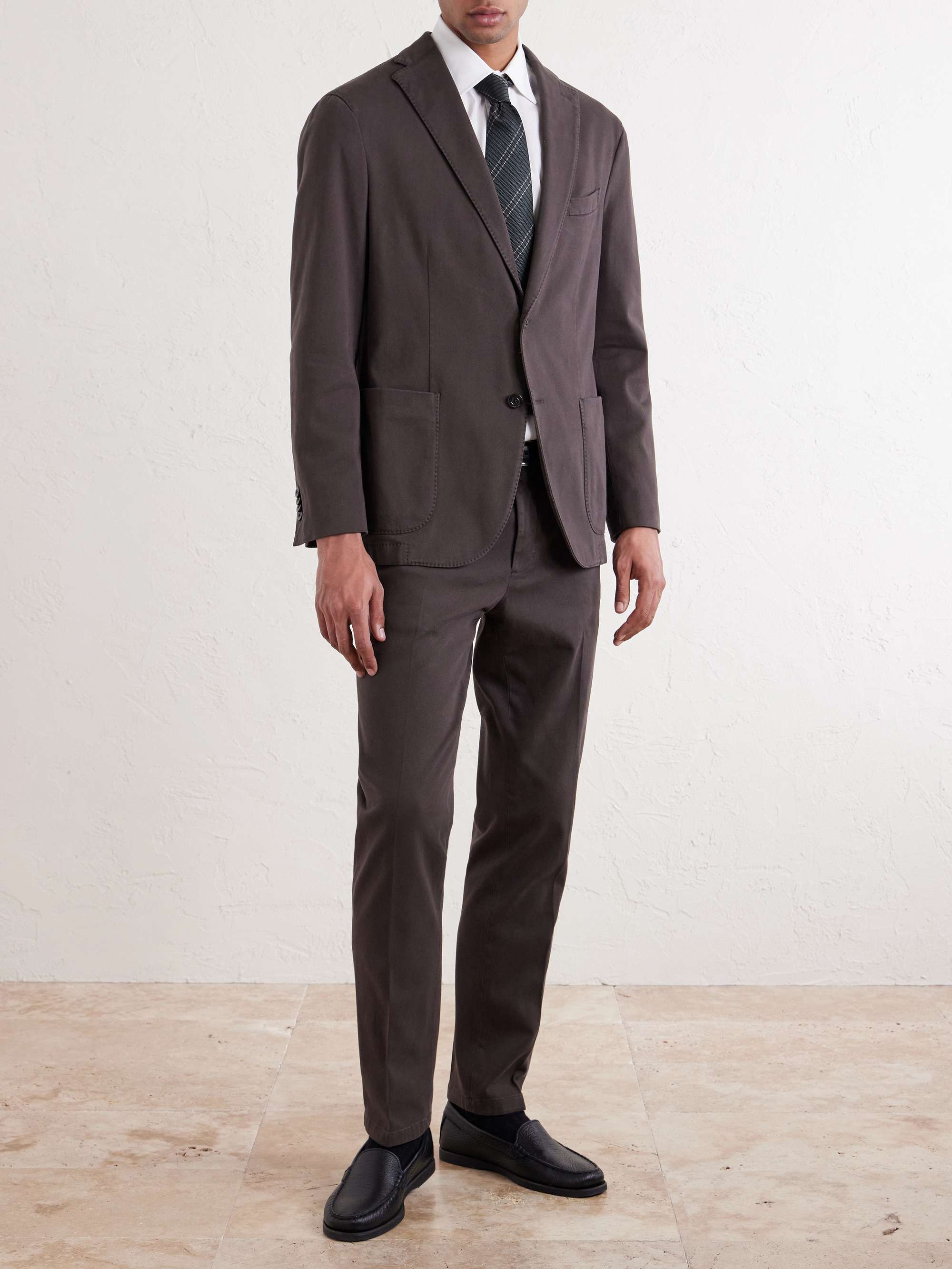 BOGLIOLI Cotton-Blend Twill Suit Jacket for Men | MR PORTER