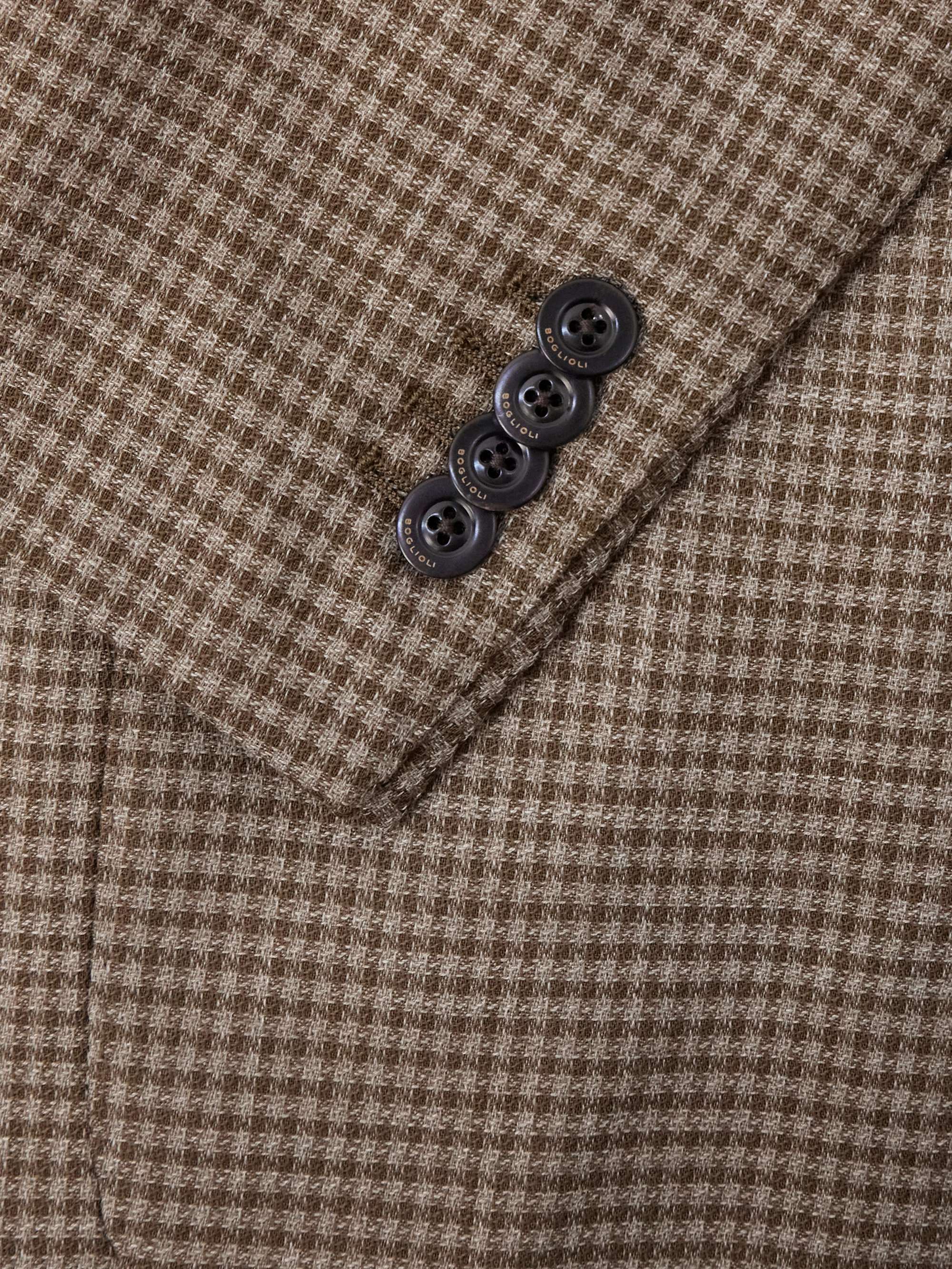 BOGLIOLI Houndstooth Virgin Wool-Blend Blazer for Men | MR PORTER