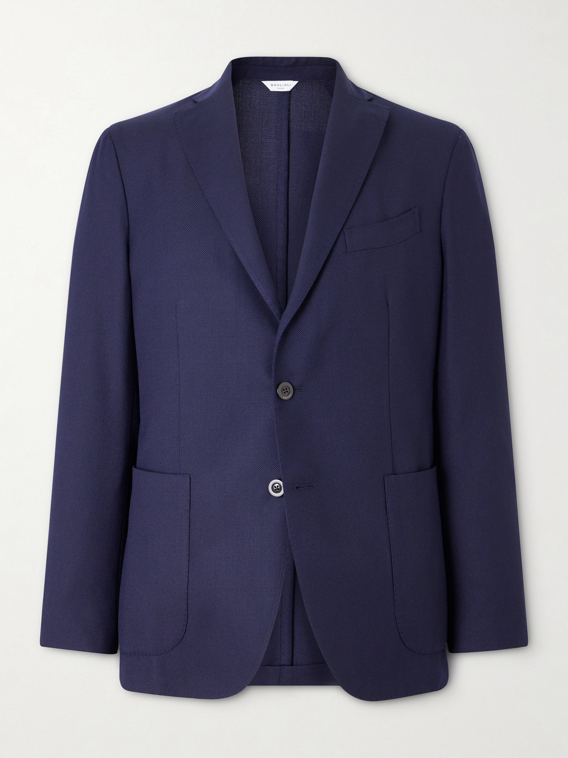 Boglioli K-Jacket Virgin Wool-Hopsack Blazer - Men